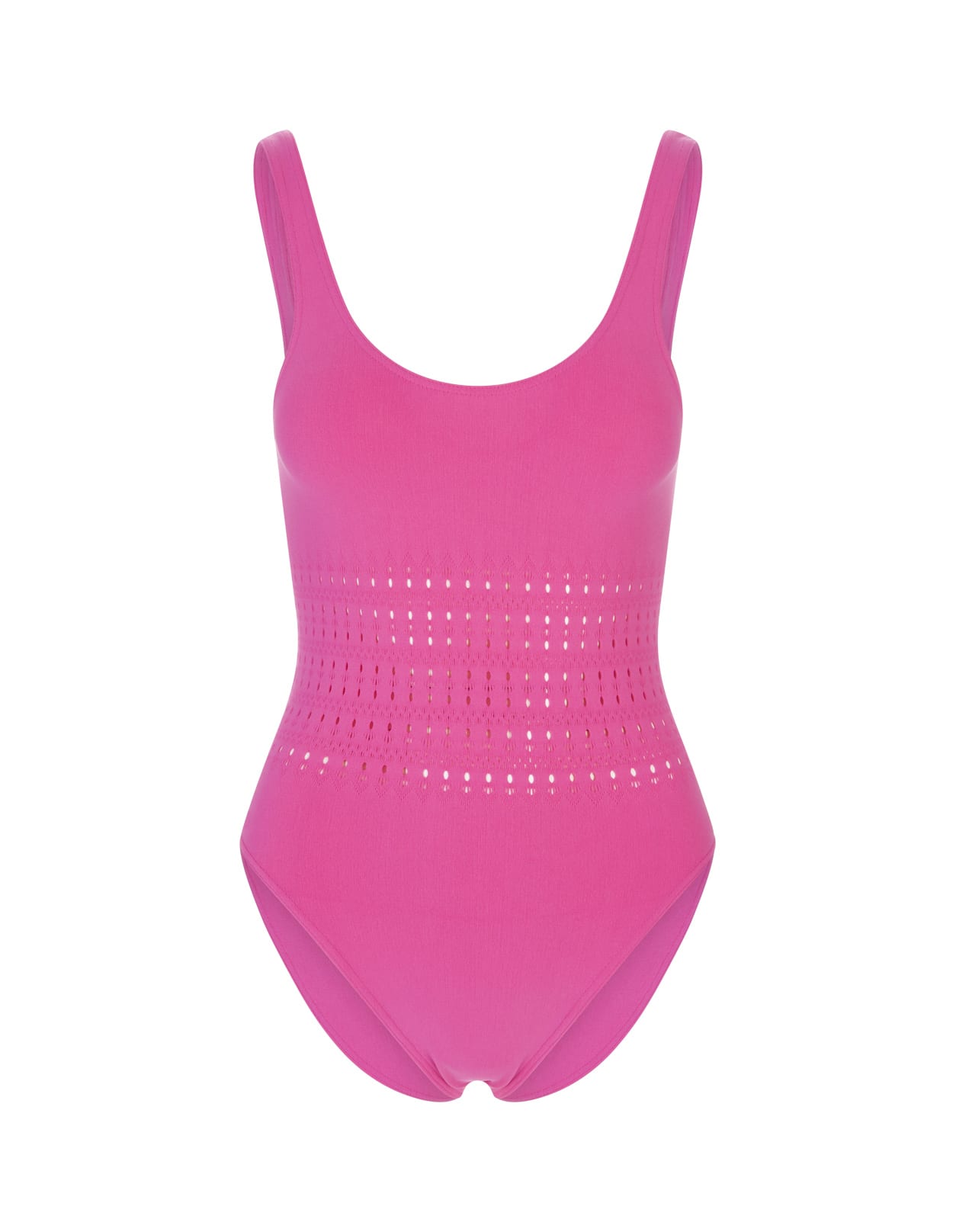 Alaia Seamless Fuchsia One-piece Swimsuit
