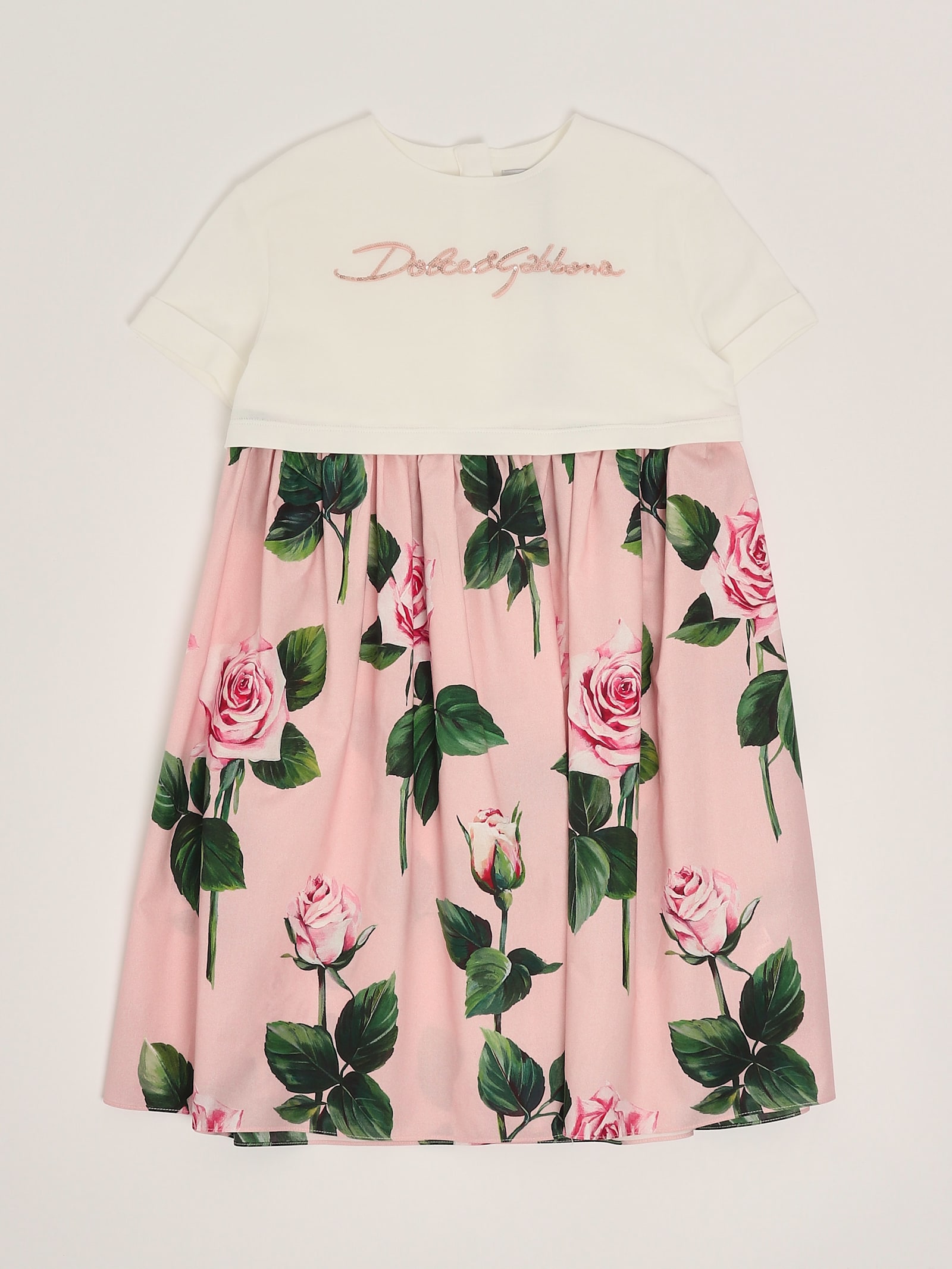 Dolce & Gabbana Dress S/s Dress In Pink