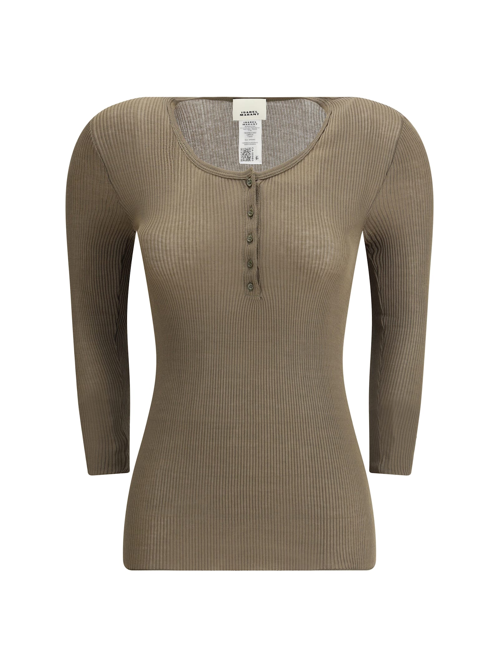 Isabel Marant Women Long Sleeve Top In Burgundy