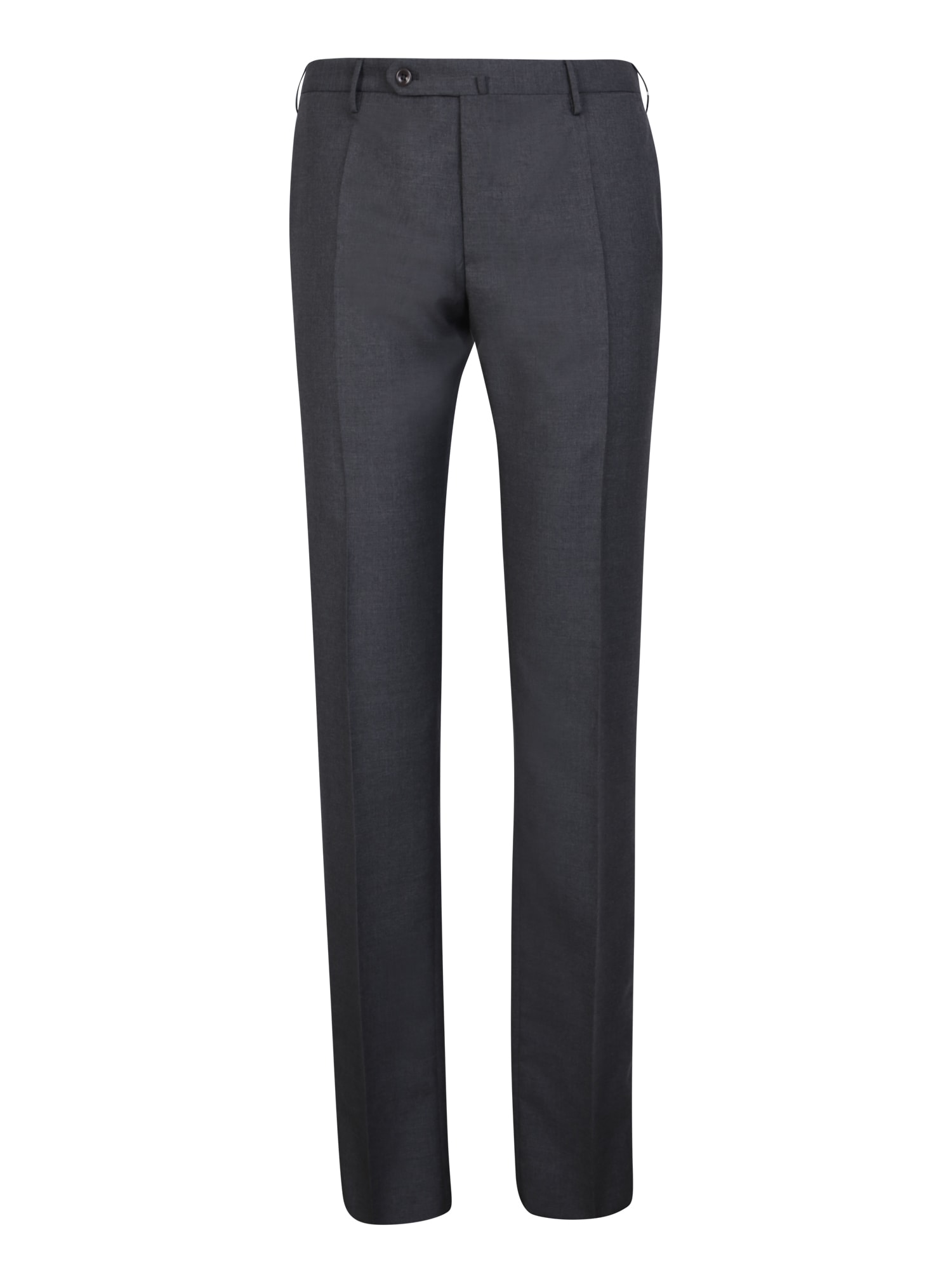 Shop Incotex Grey Slim Fit Trousers
