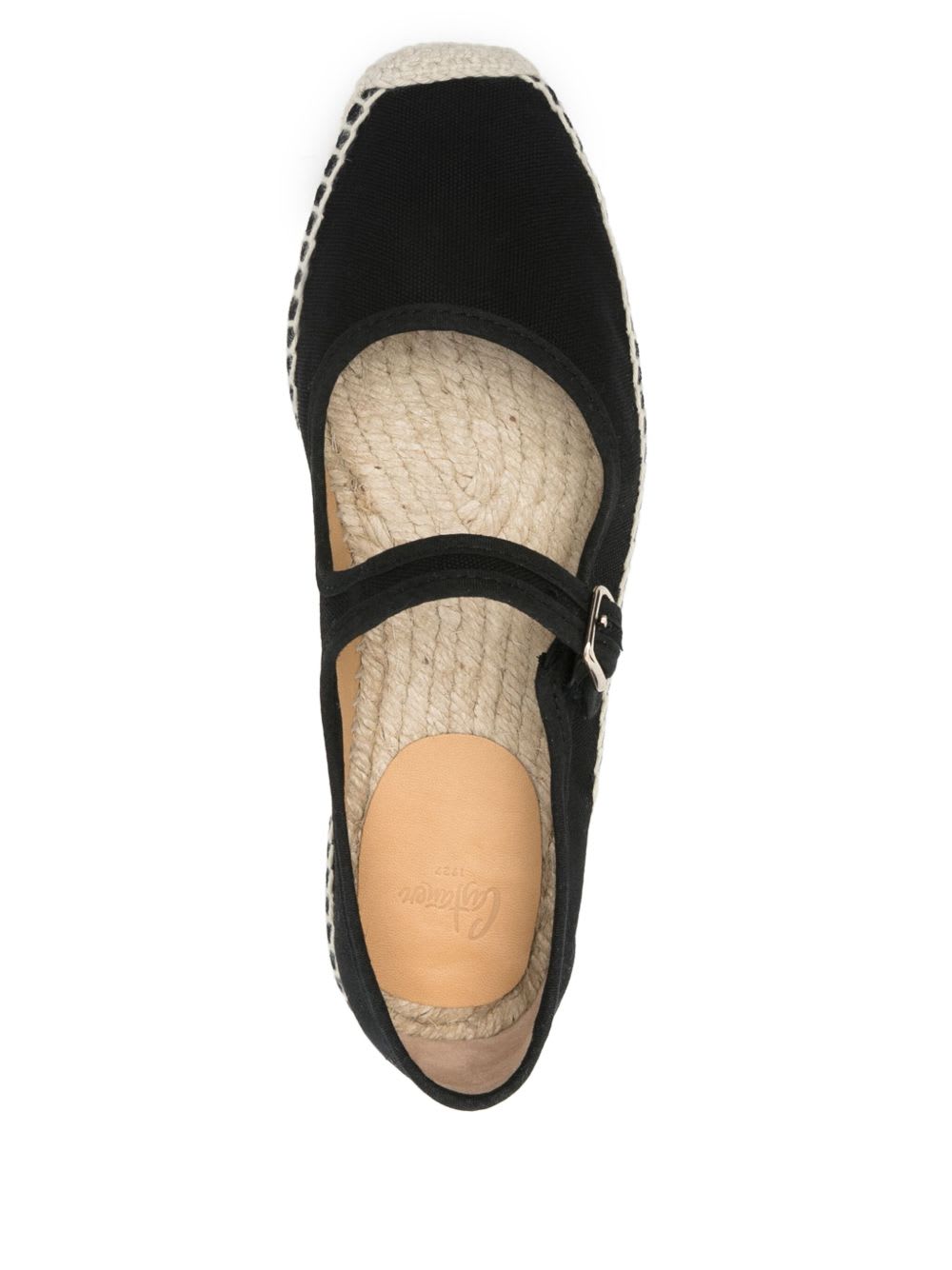 Castaã±er Padua Canvas Espadrilles In Black