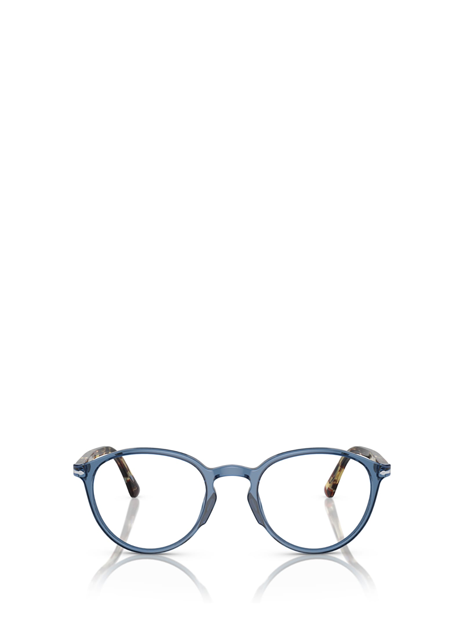 Po3218v Transparent Navy Glasses