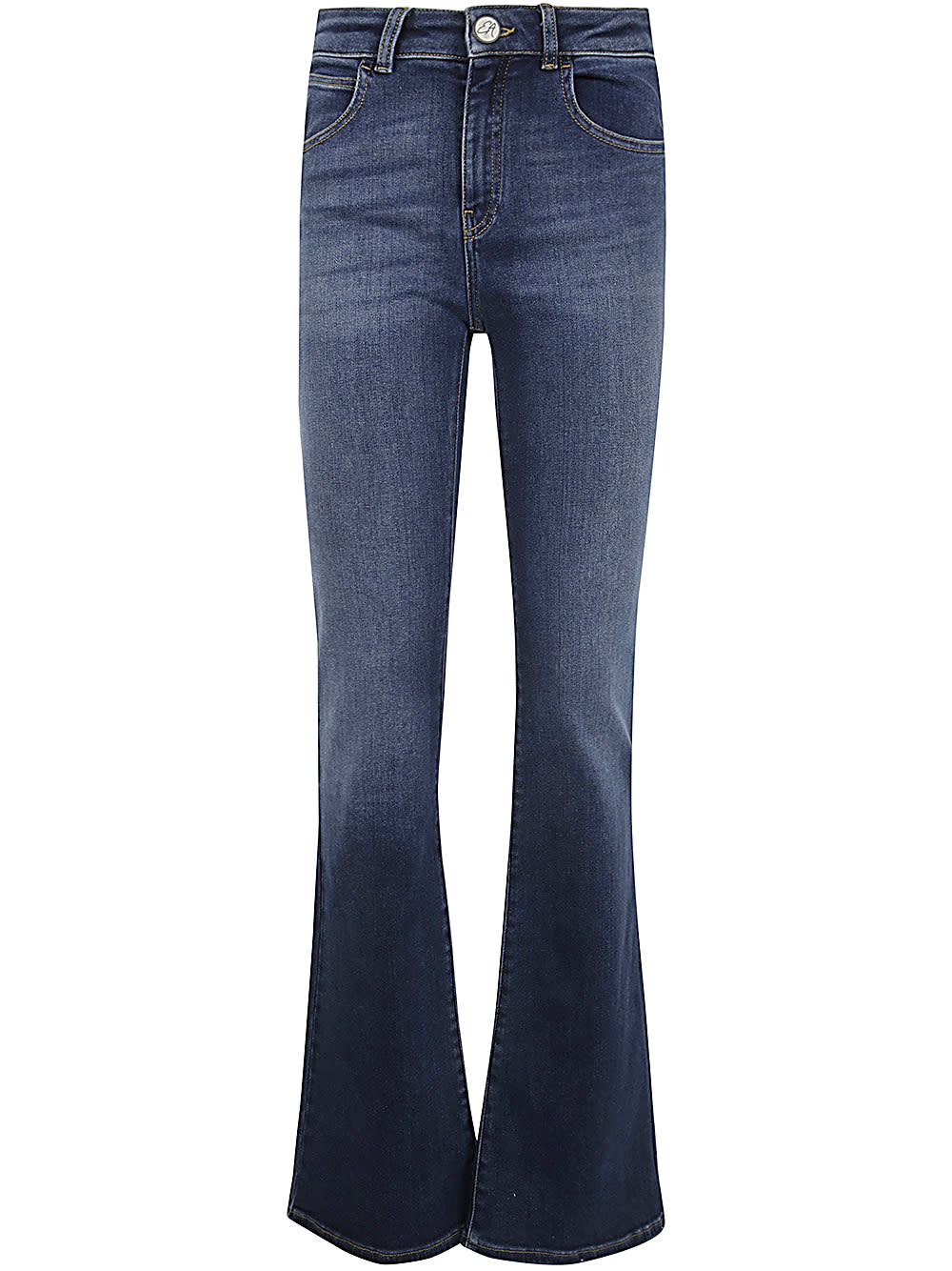 Shop Emporio Armani 5 Pockets Pack In Medium Denim Blue