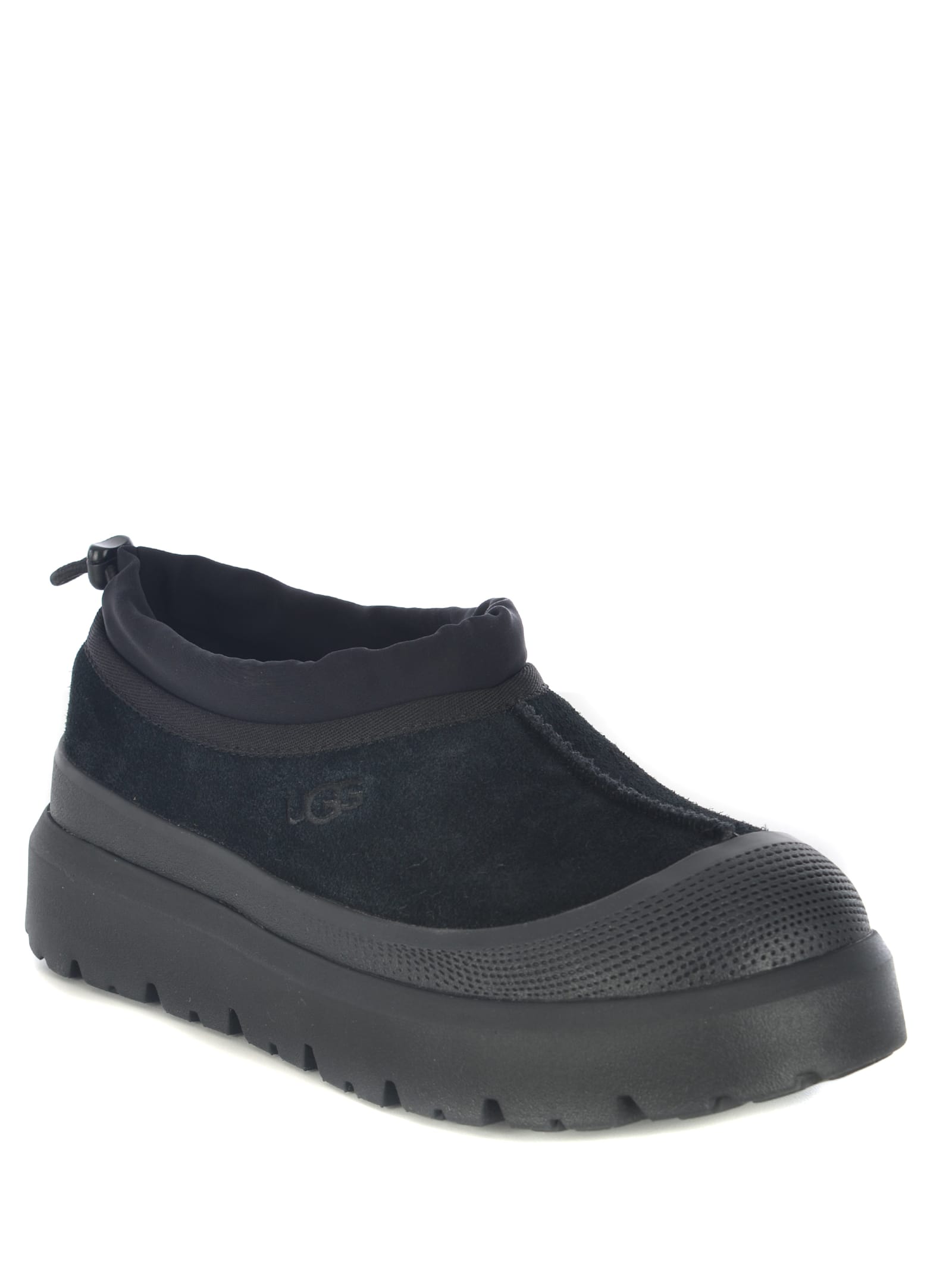 Shop Ugg Sneakers  Tasman Weather Hybrid Made Of Suede In Black