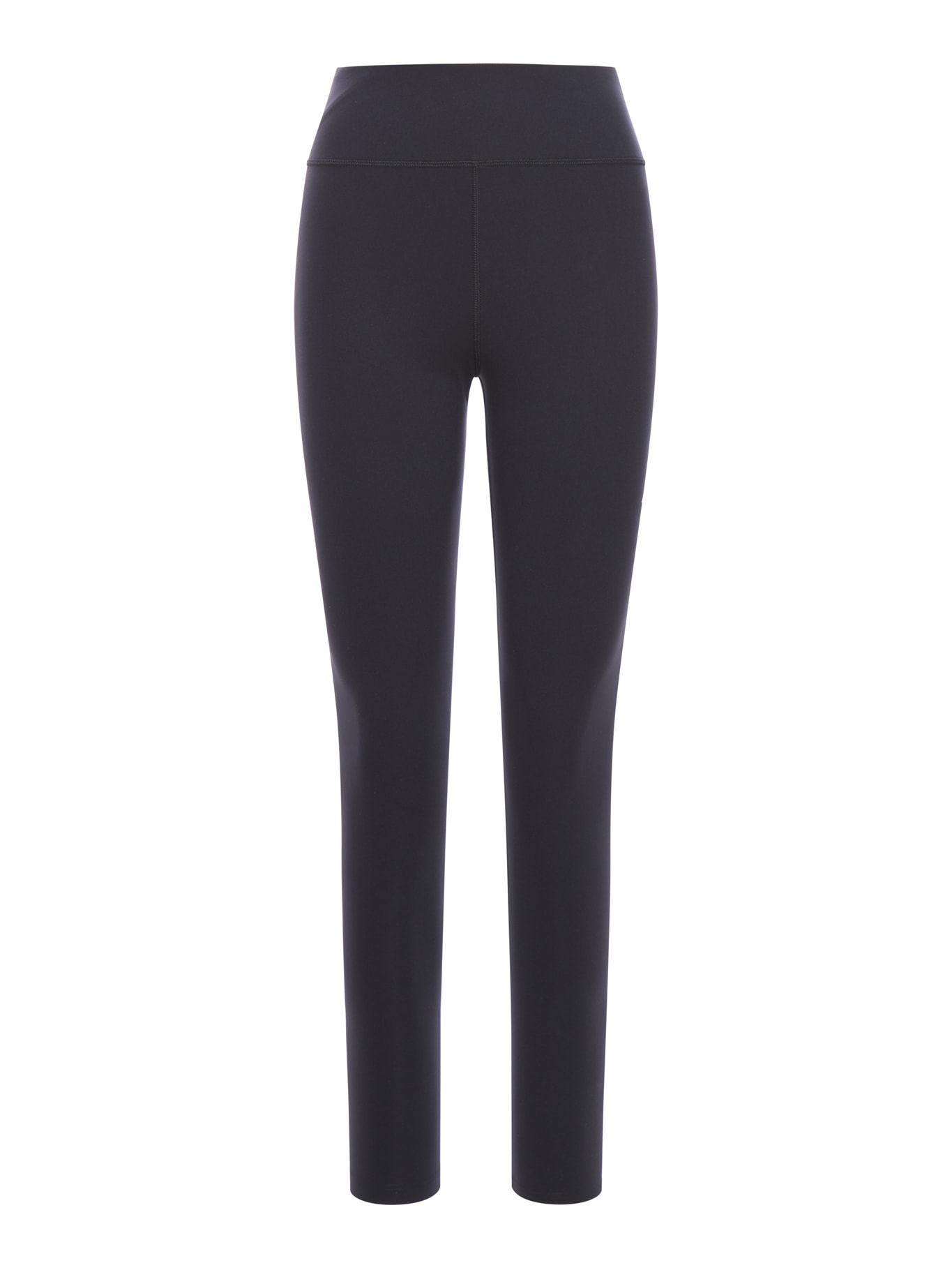 Shop Balenciaga Reflective Logo Leggings In Black Reflective