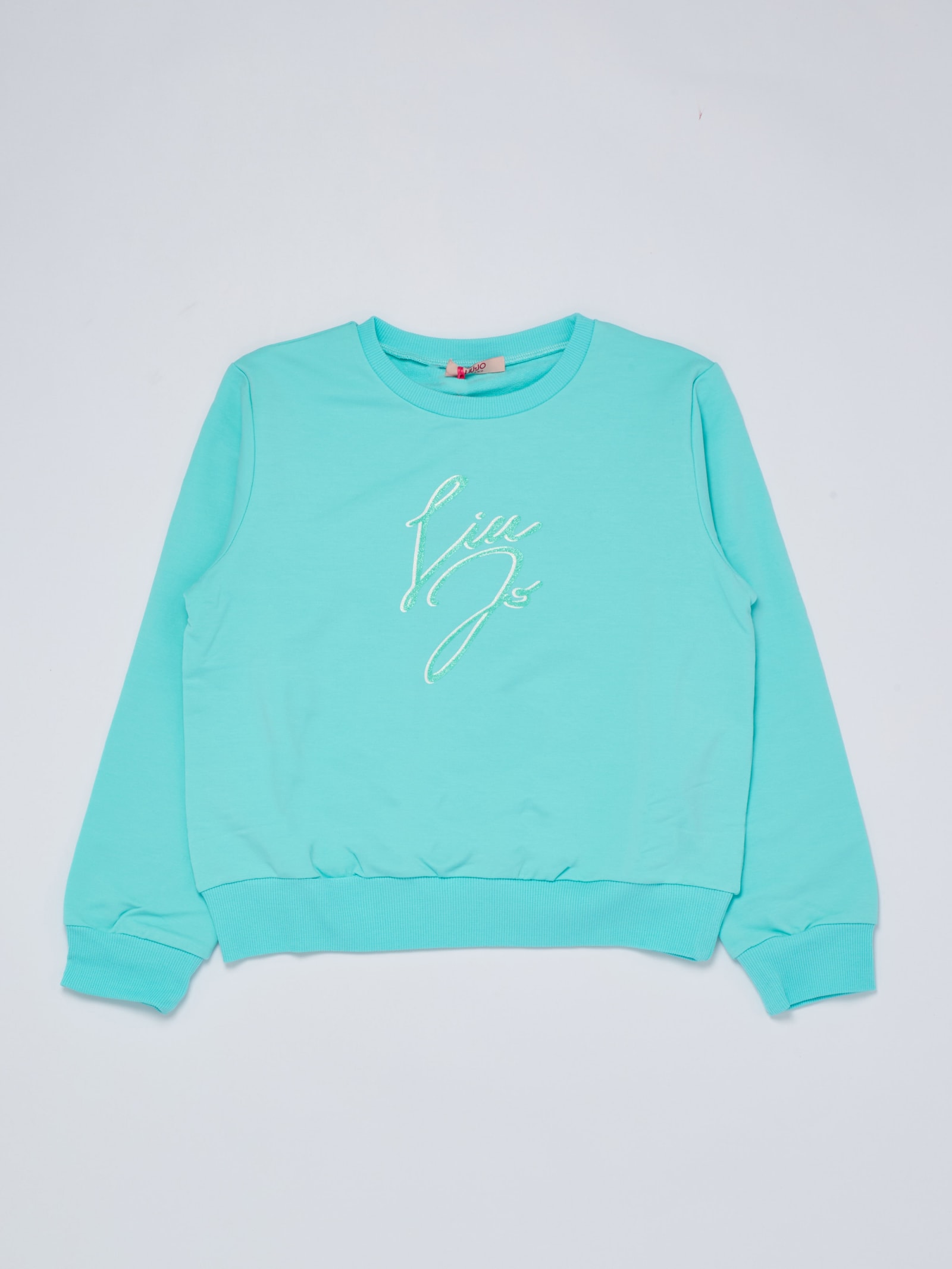 Liu •jo Kids' Sweatshirt Sweatshirt In Celeste