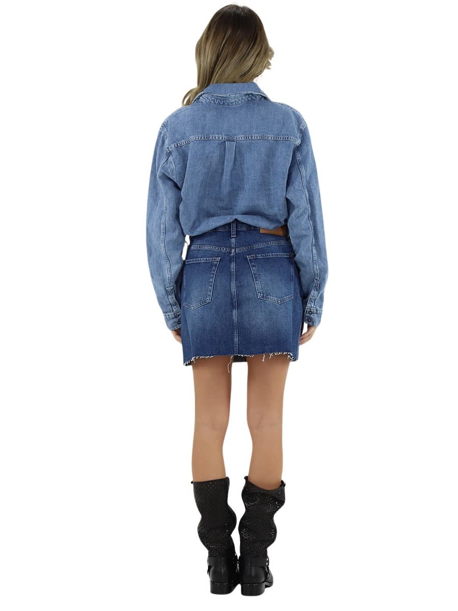 Shop 7 For All Mankind Mini Skirt Dress Ipanema