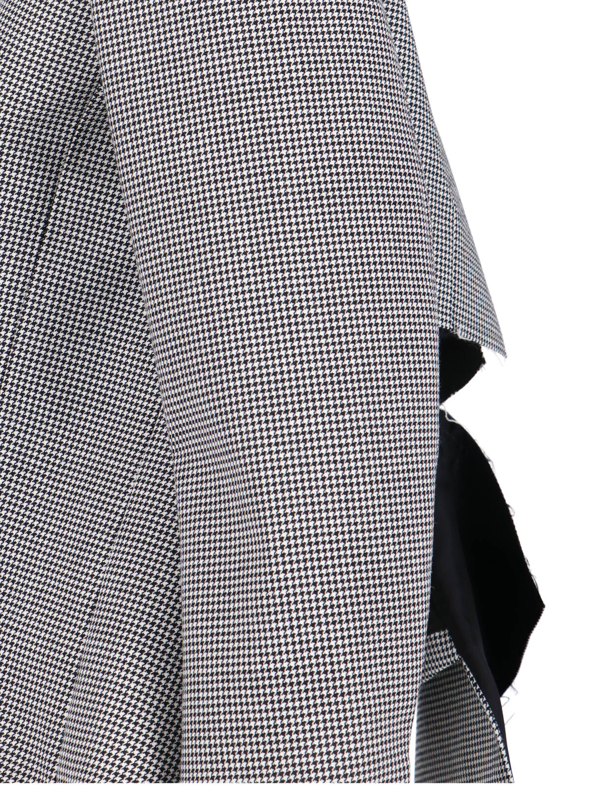 Comme Des Garçons Asymmetric Blazer With Notched Lapel Design In Blue