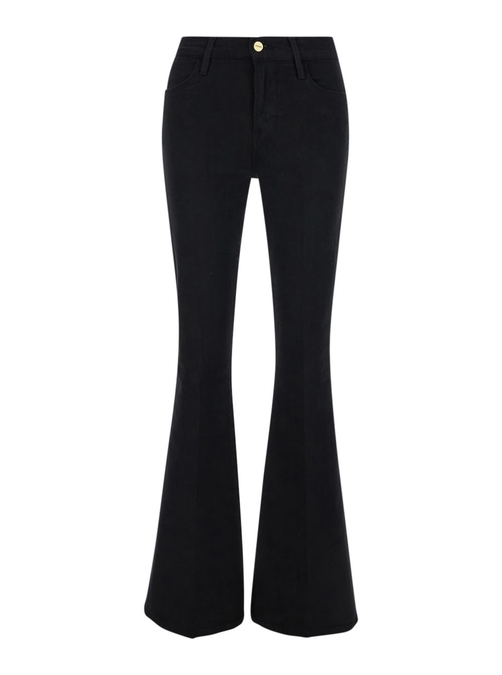 Frame Le High Flare In Black