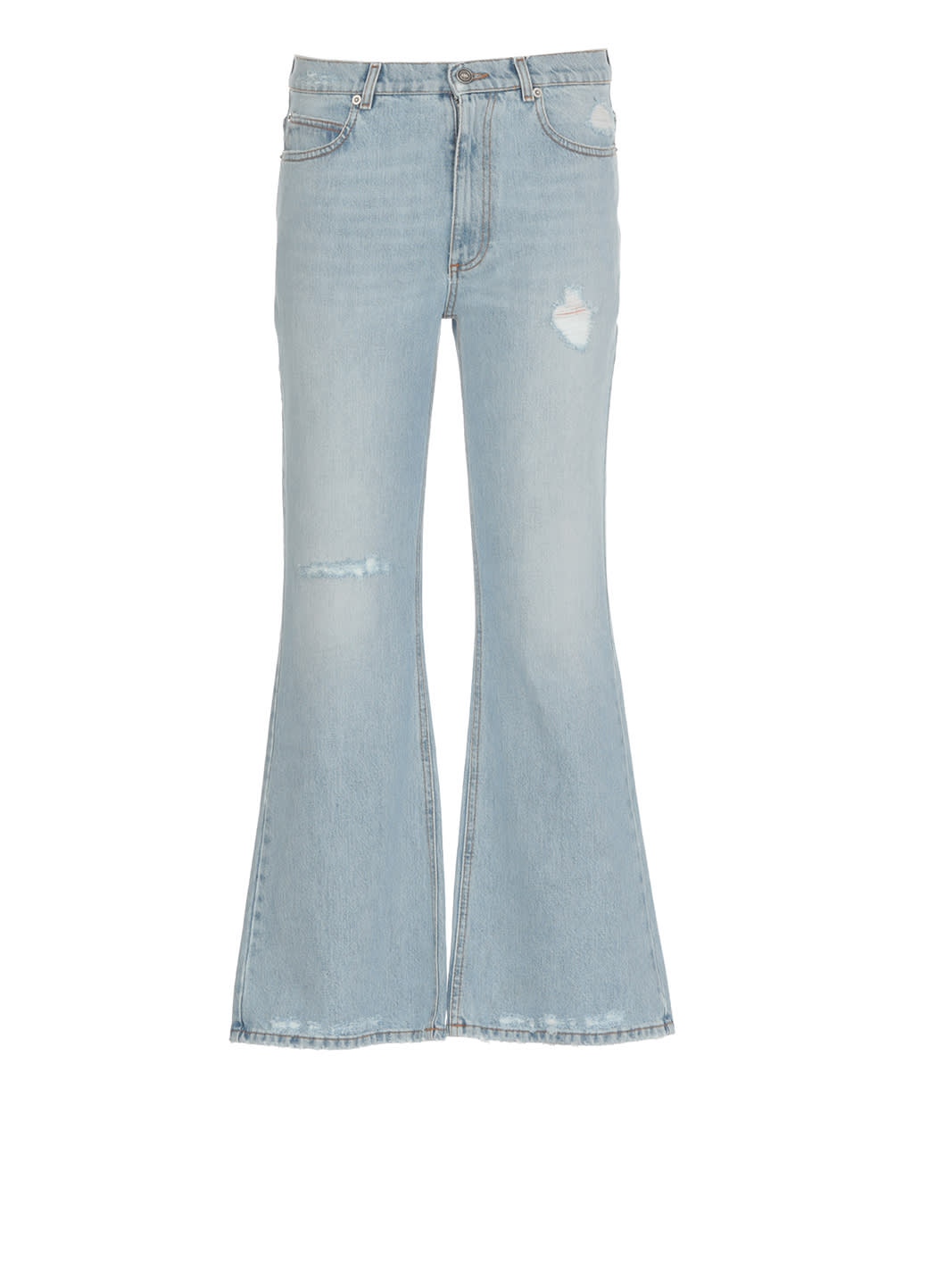 ERL COTTON FLARED JEANS