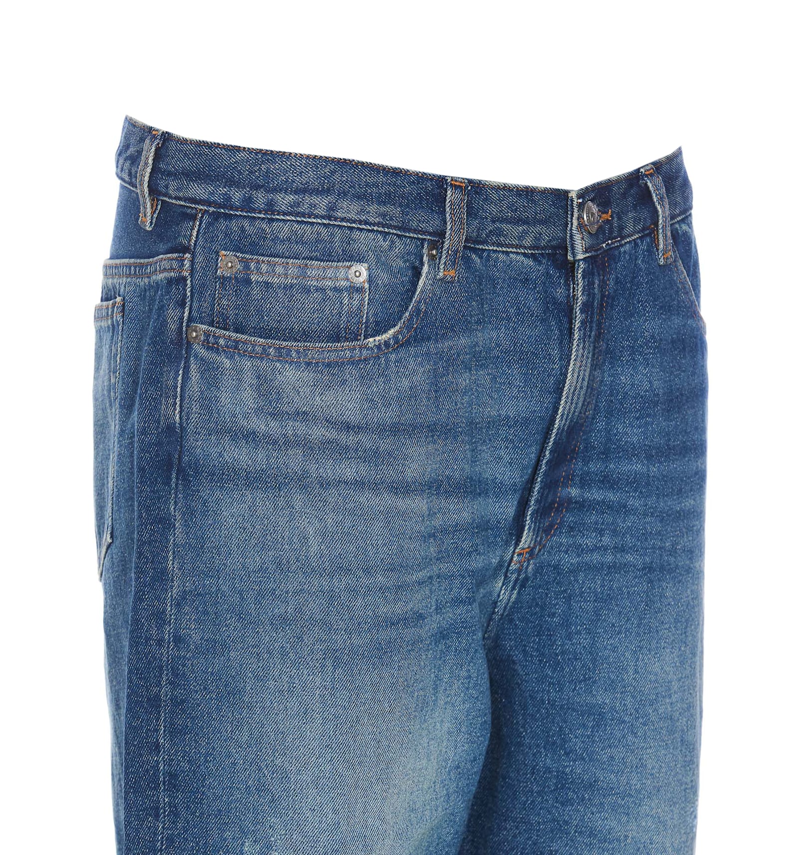 Apc A.p.c. 'martin' Jeans In Blue
