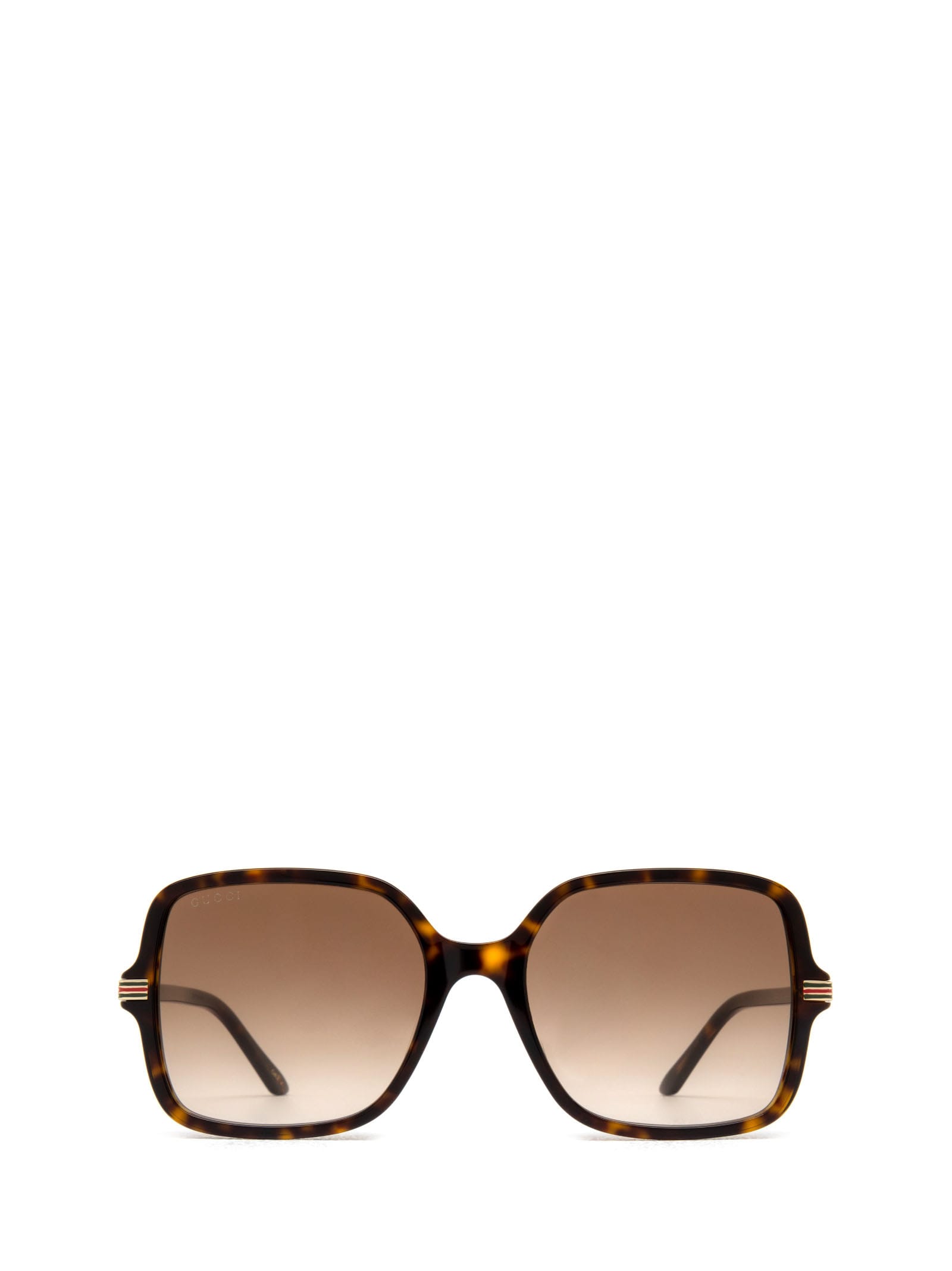 Shop Gucci Gg1449s Havana Sunglasses