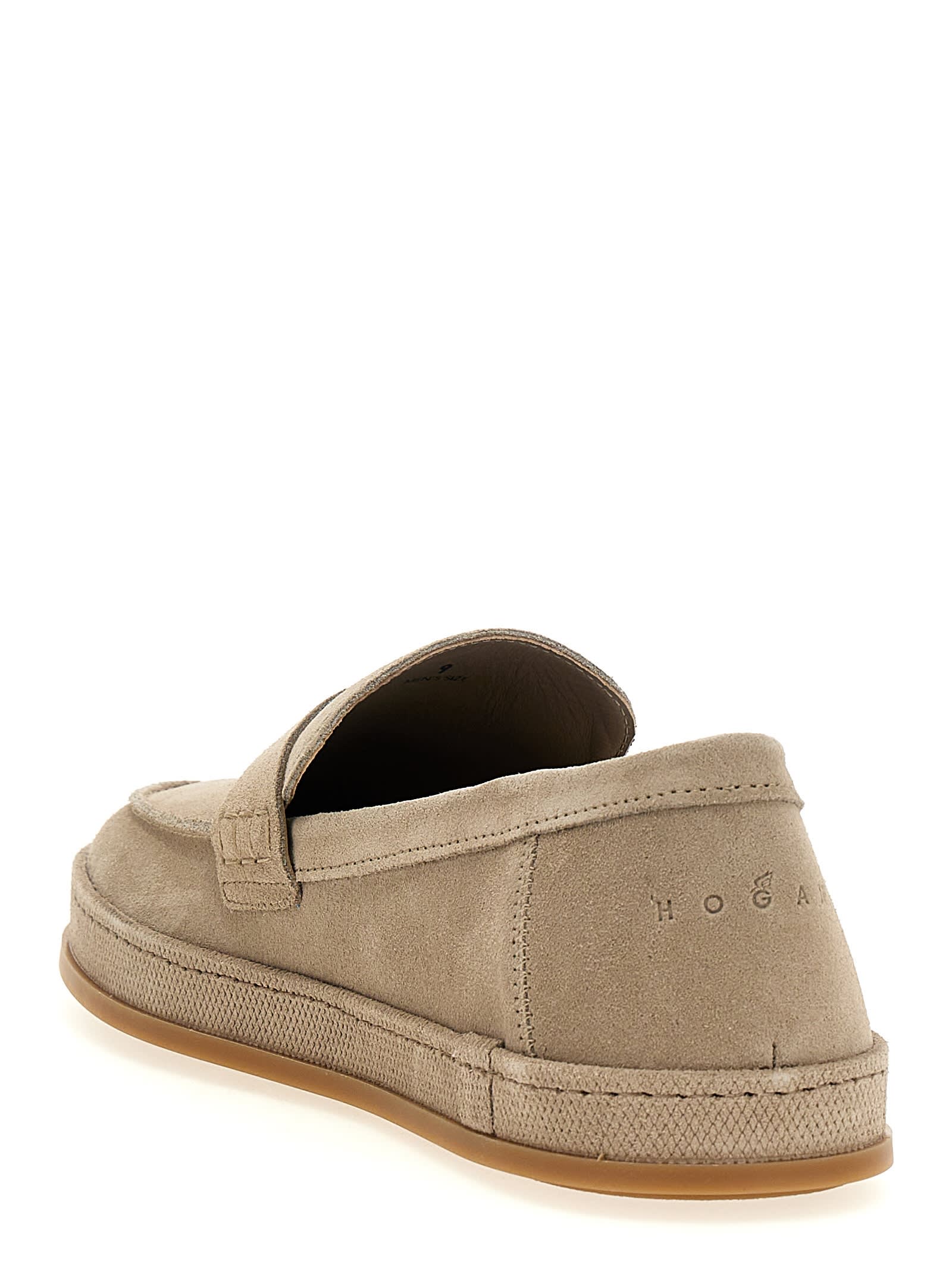 Hogan H683 Loafers In Beige