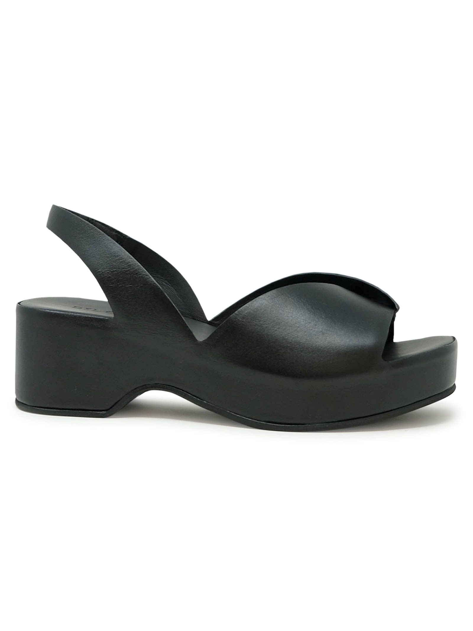 Shop Del Carlo Roberto Leather Sandals