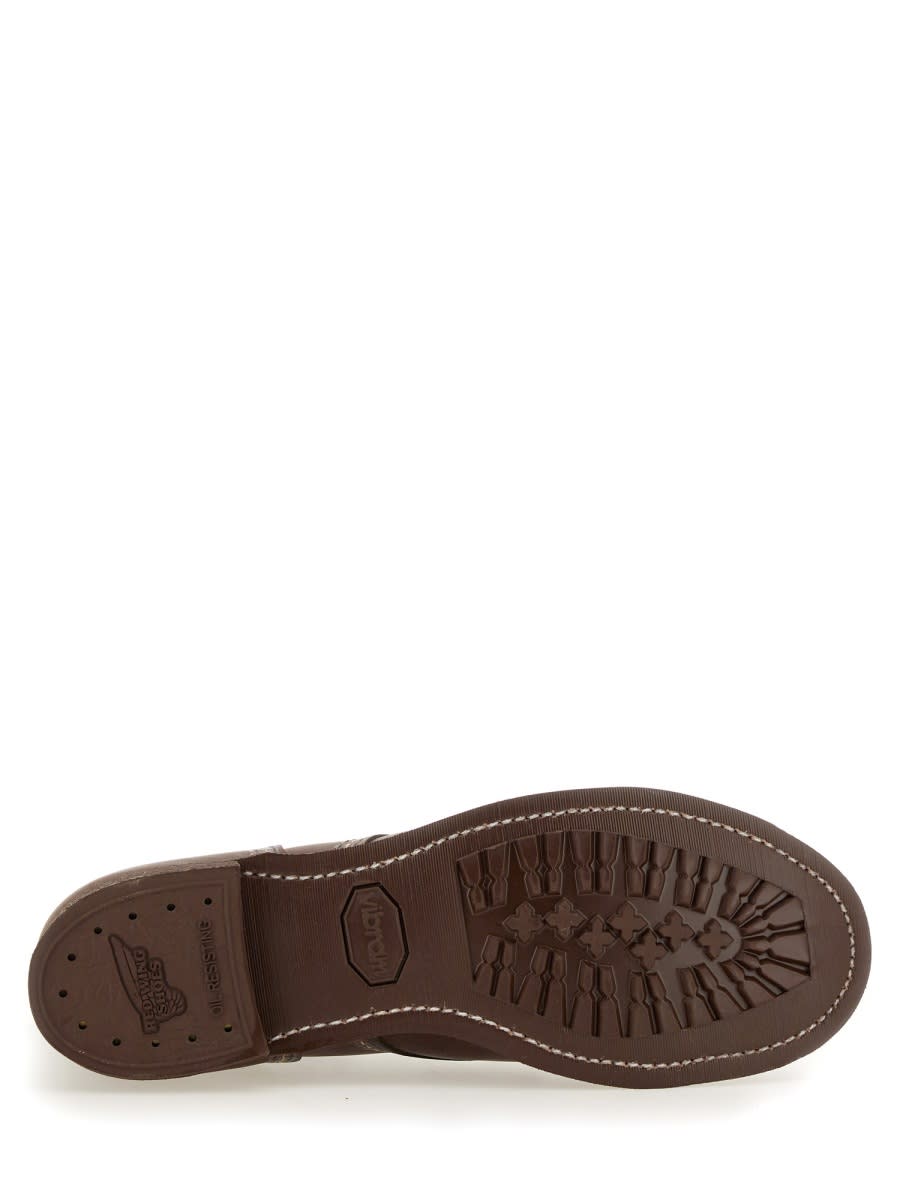 Shop Red Wing Leather Boot In Brown