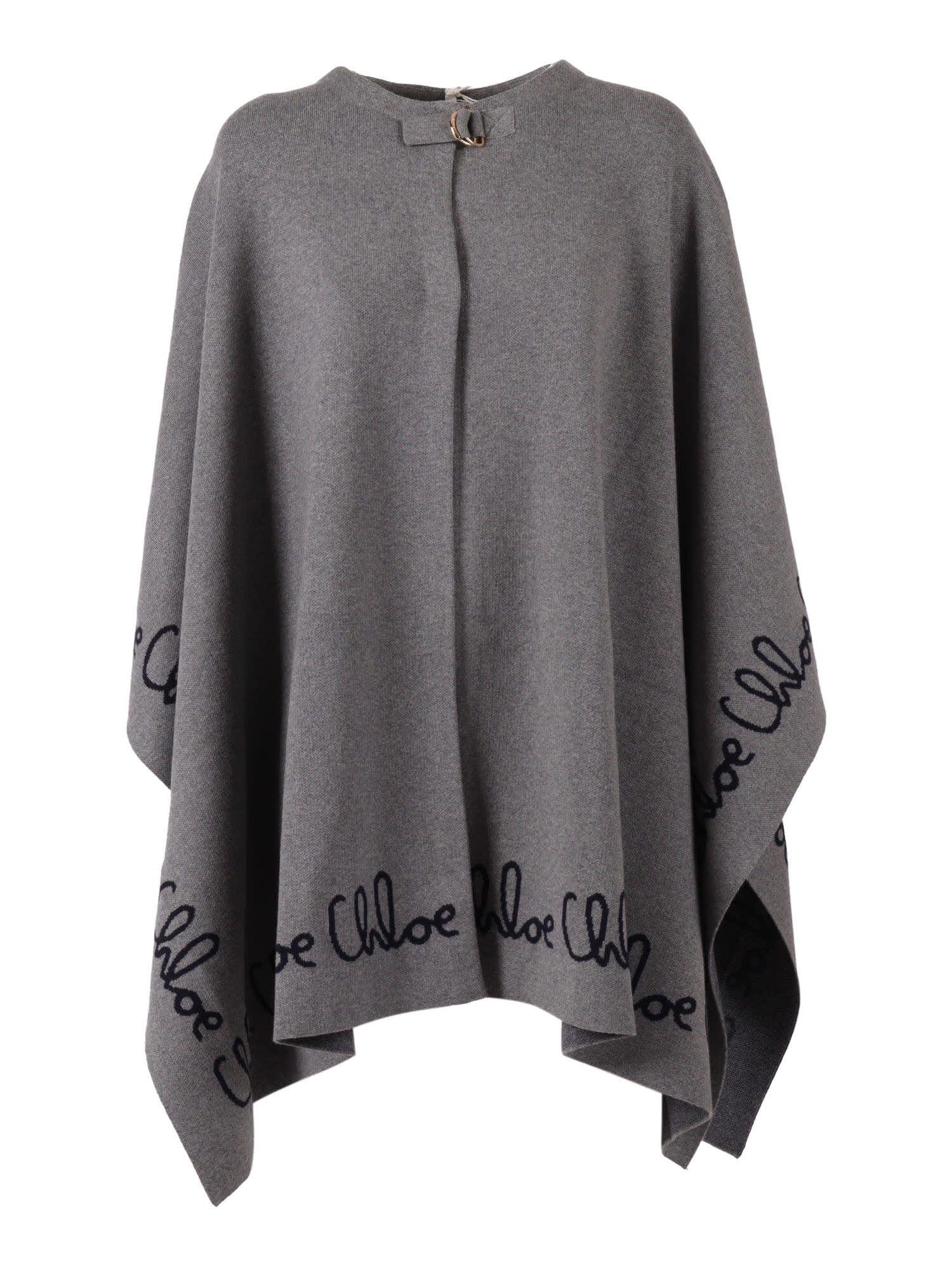 Chloé Cape In Gray