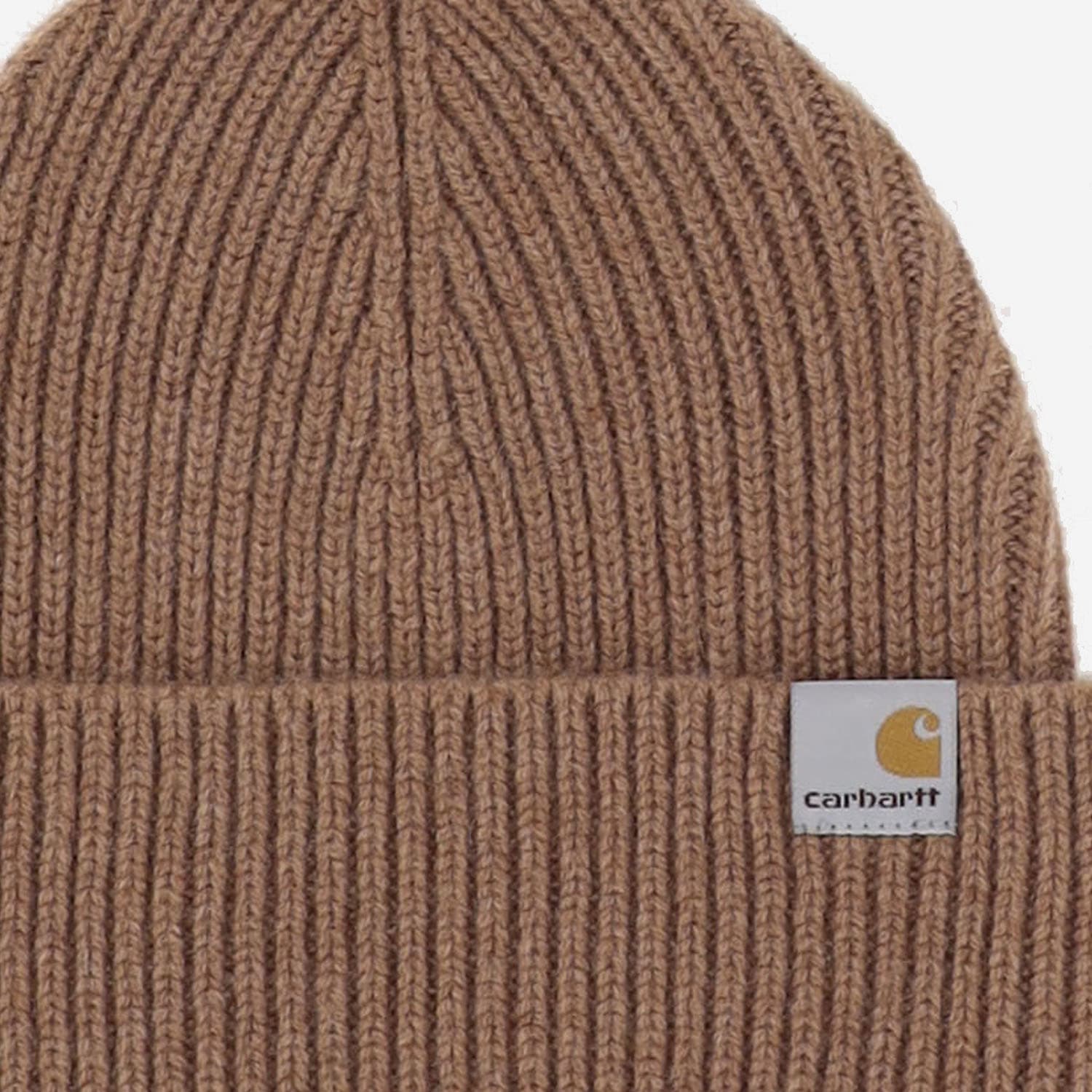 Shop Carhartt Wool Blend Beanie In Brown