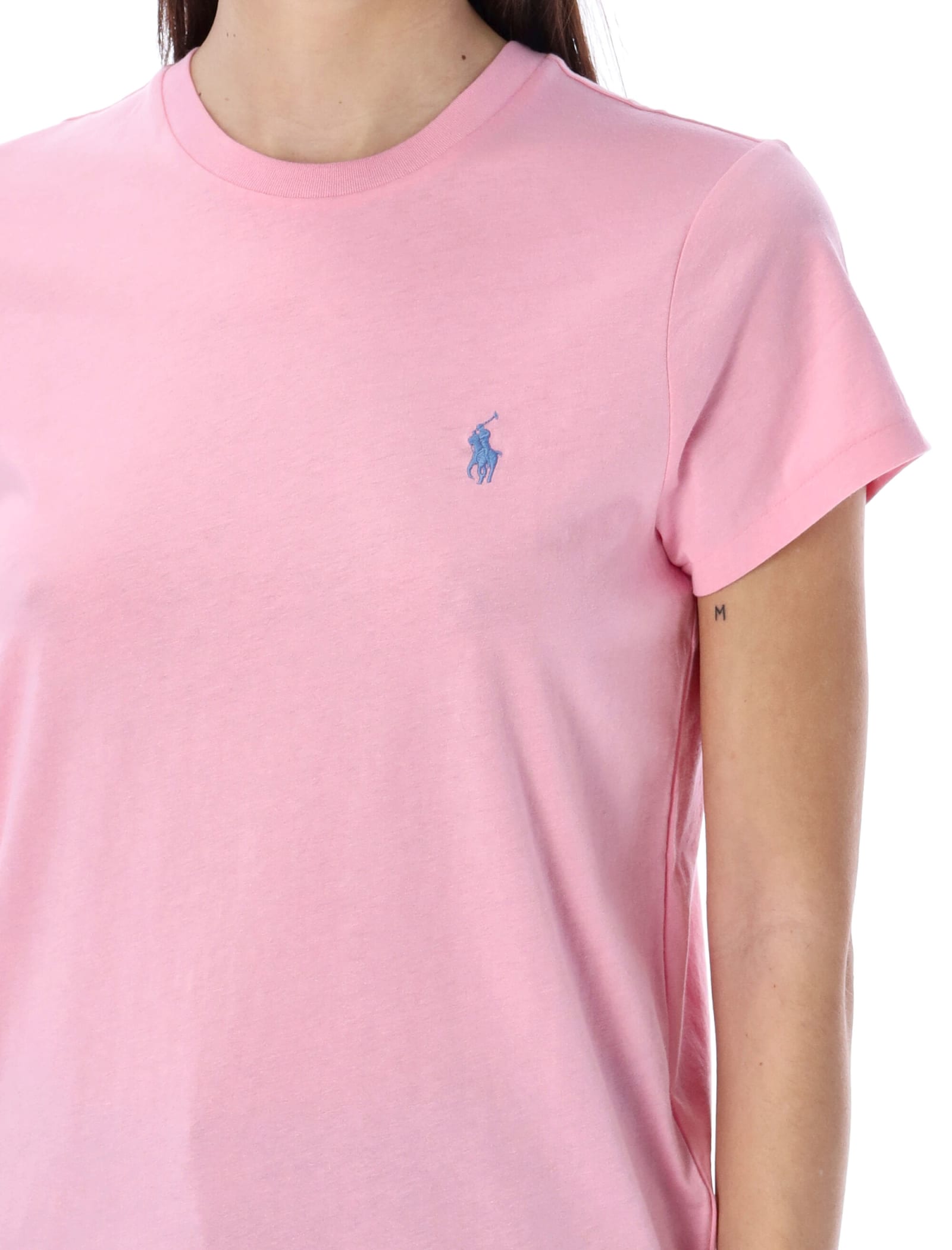 Shop Polo Ralph Lauren Classic Pony T-shirt In Pink