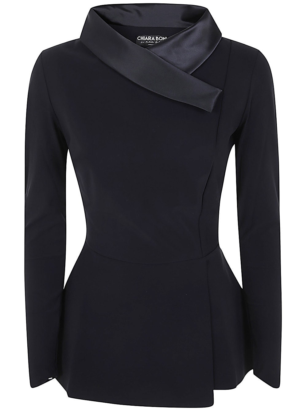 Shop La Petit Robe Di Chiara Boni Elida Top Jersey In Black