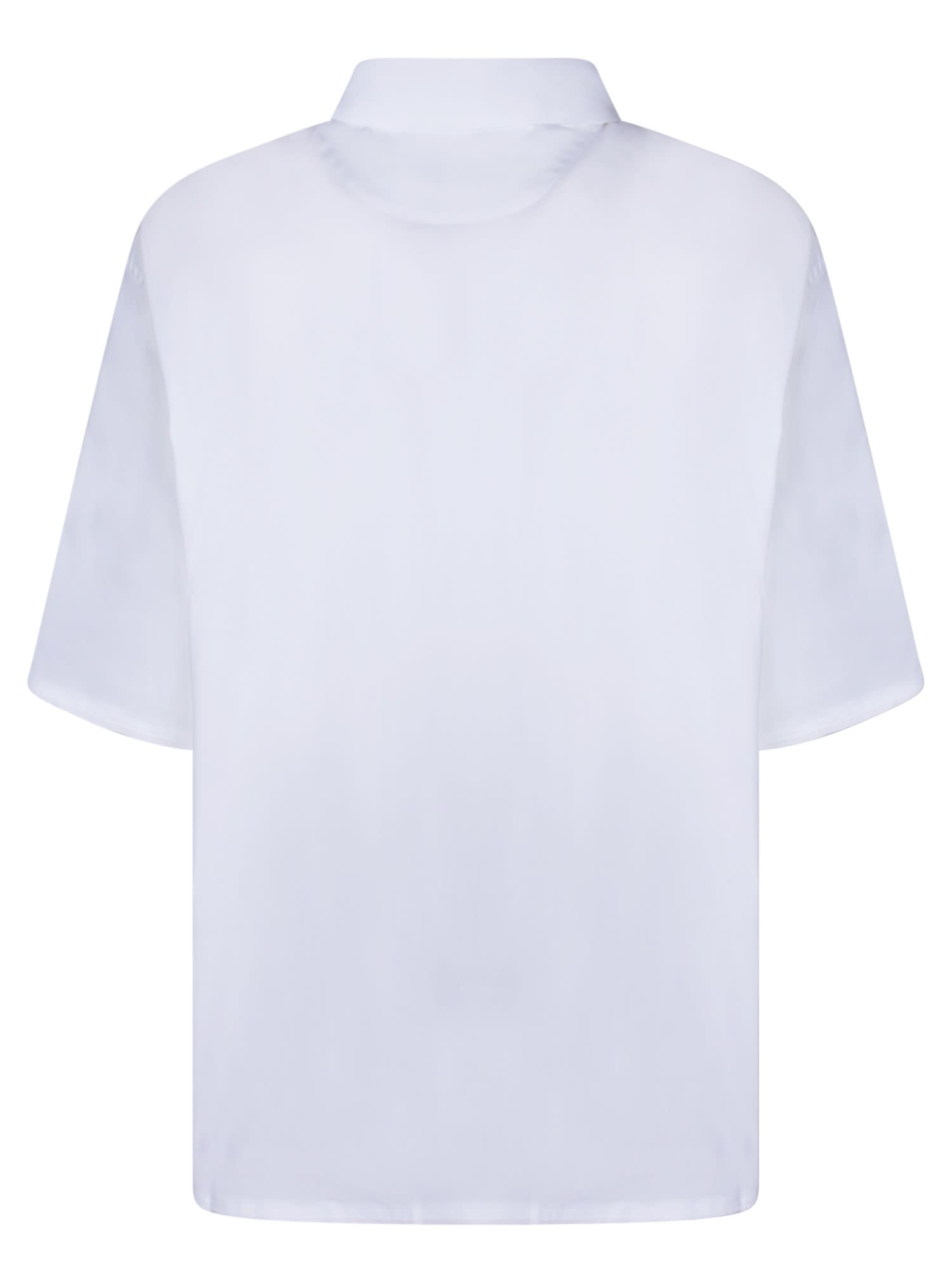 Shop Jacquemus Cabri White Shirt