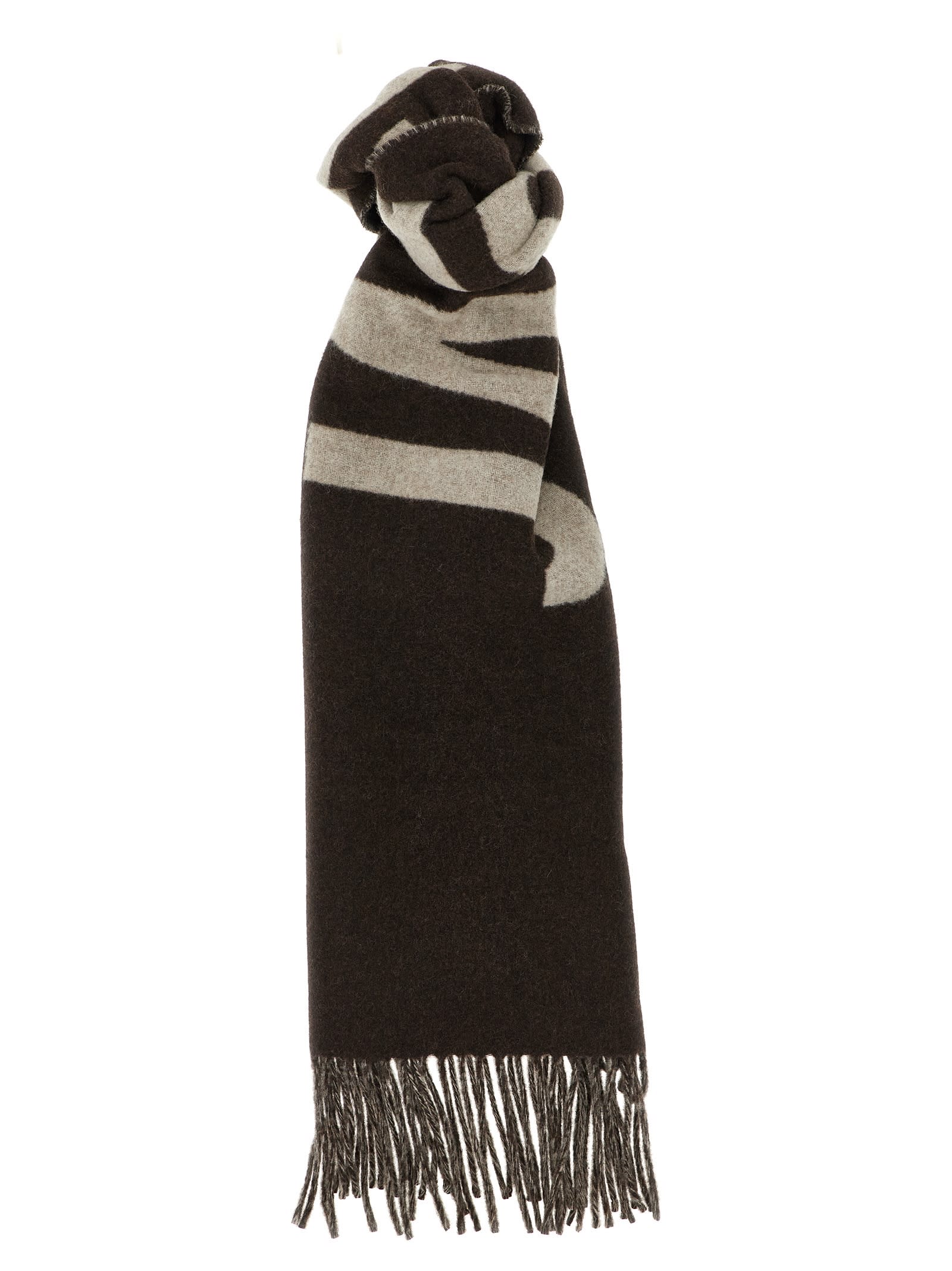 Jacquemus Lecharpe  Scarf In Brown