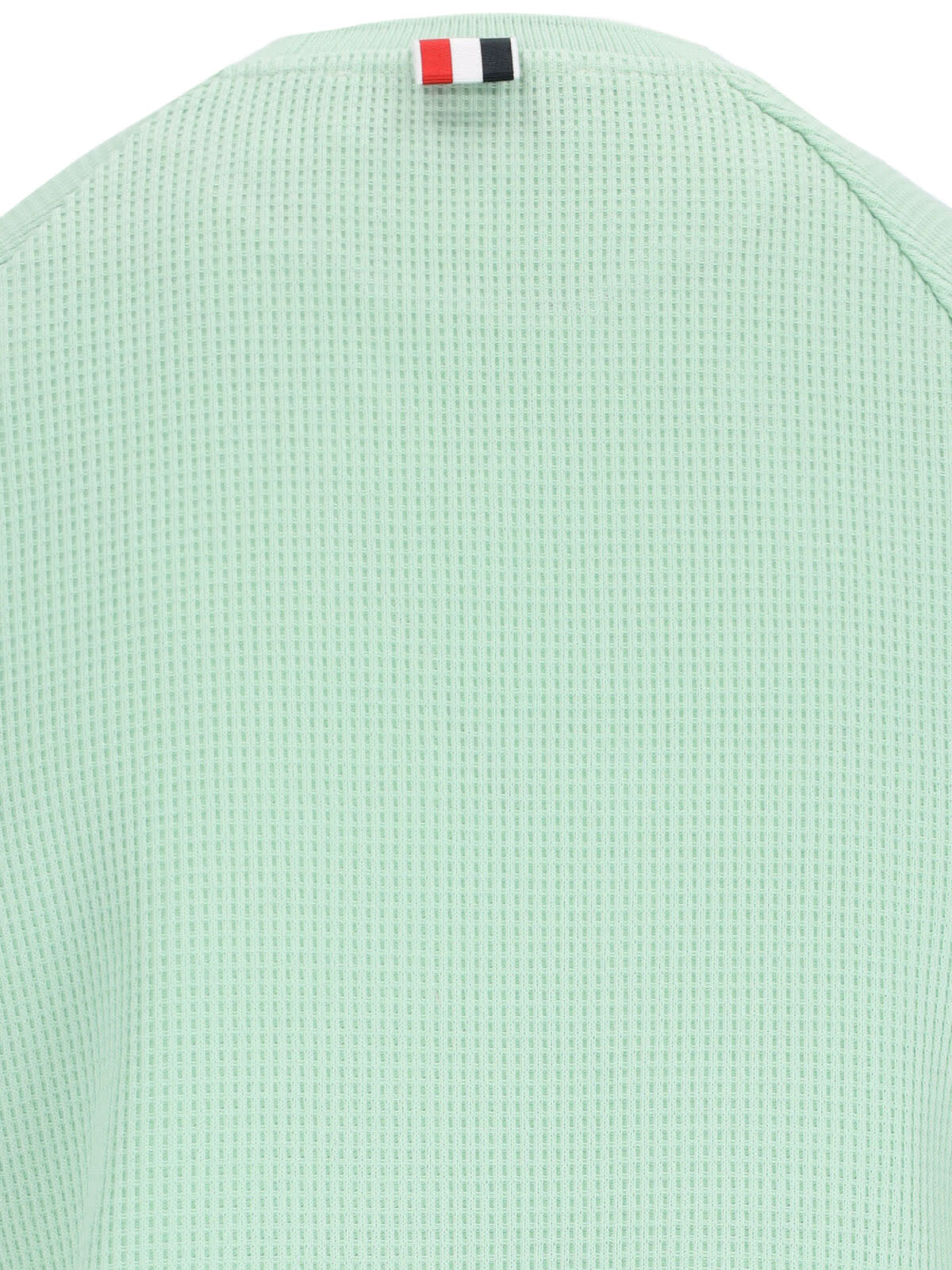 Thom Browne Woman Sweater Light Green Size 8 Cotton In Green