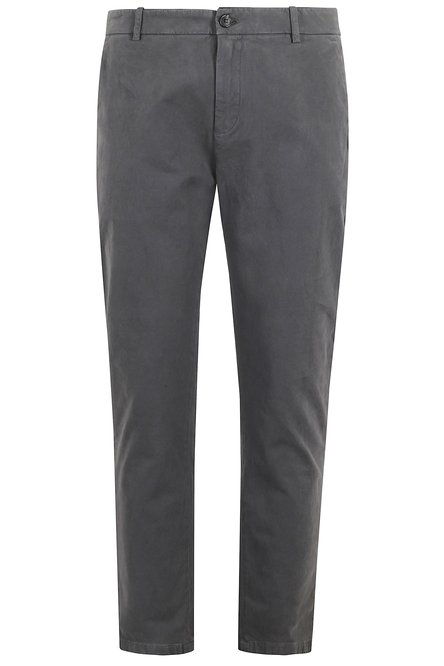 Department Five Prince Pantalone Chino Slim Crop In Gray