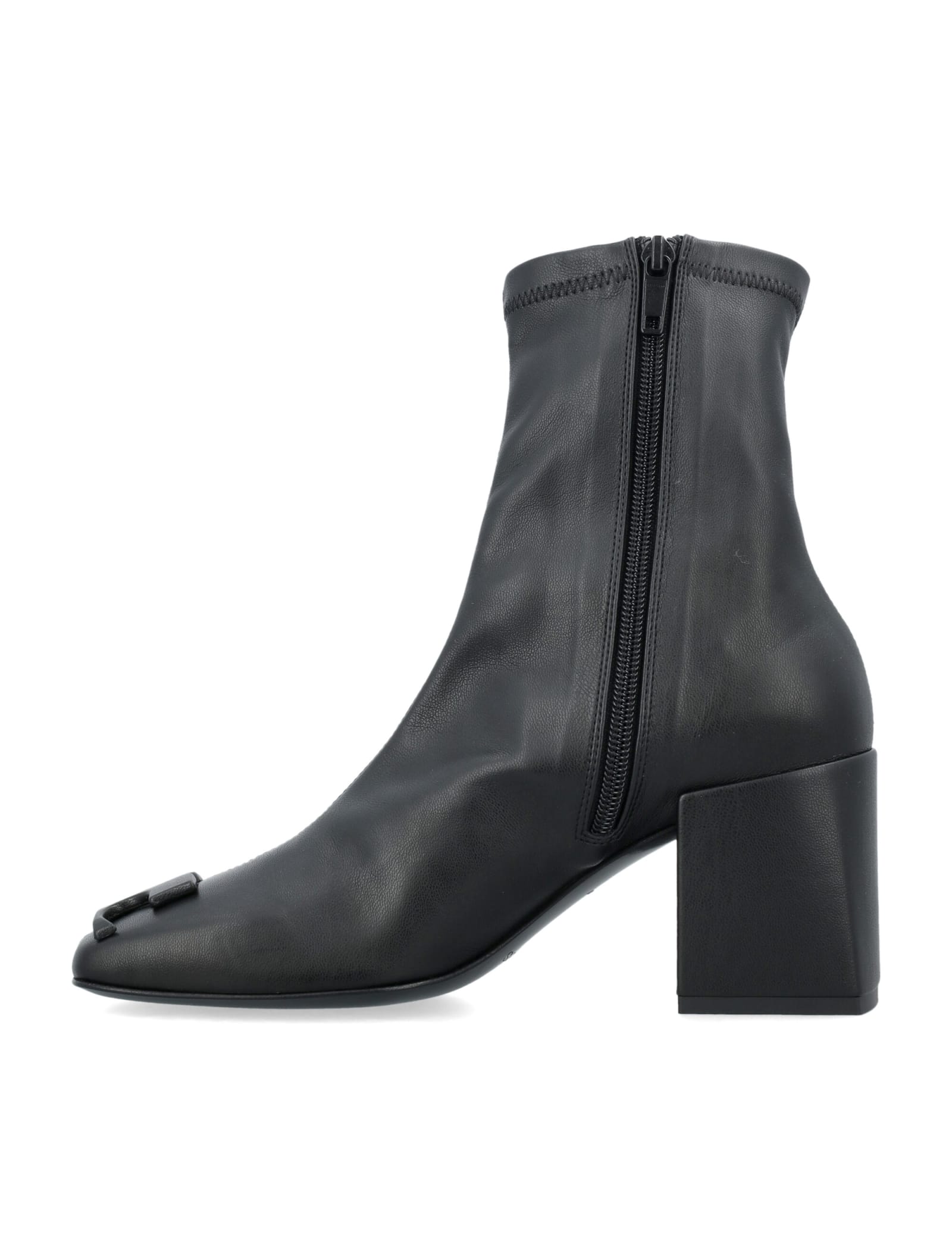 Shop Courrèges Re-edition Ankle Boots In Black