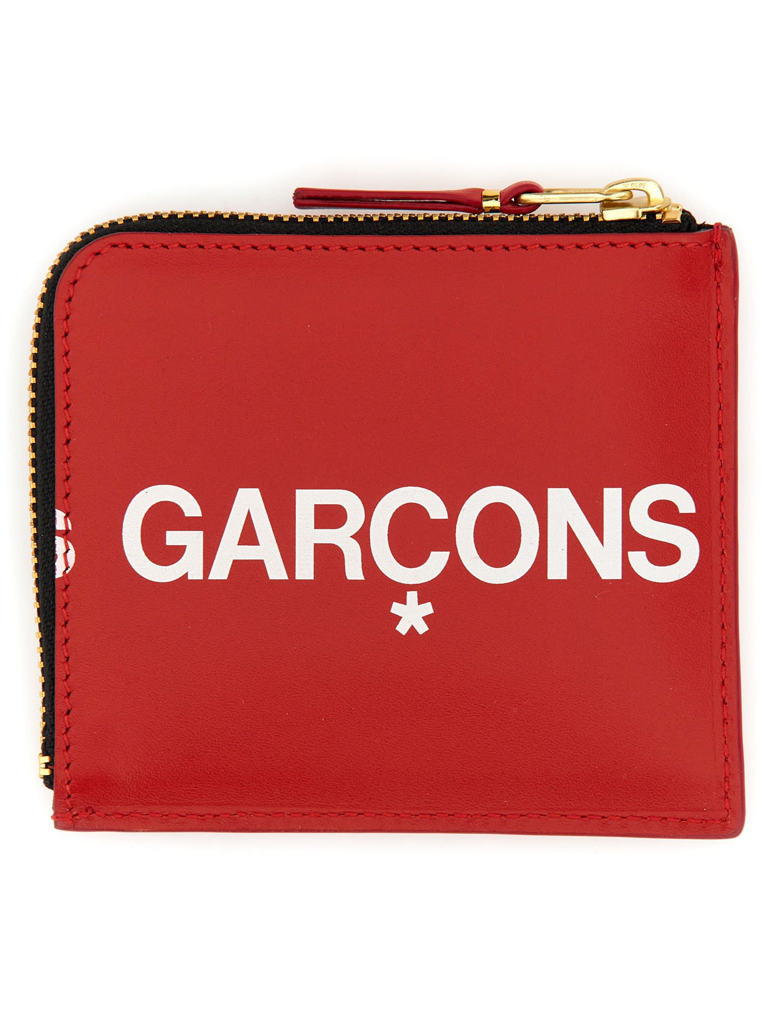 Shop Comme Des Garçons Huge Wallet With Zipper