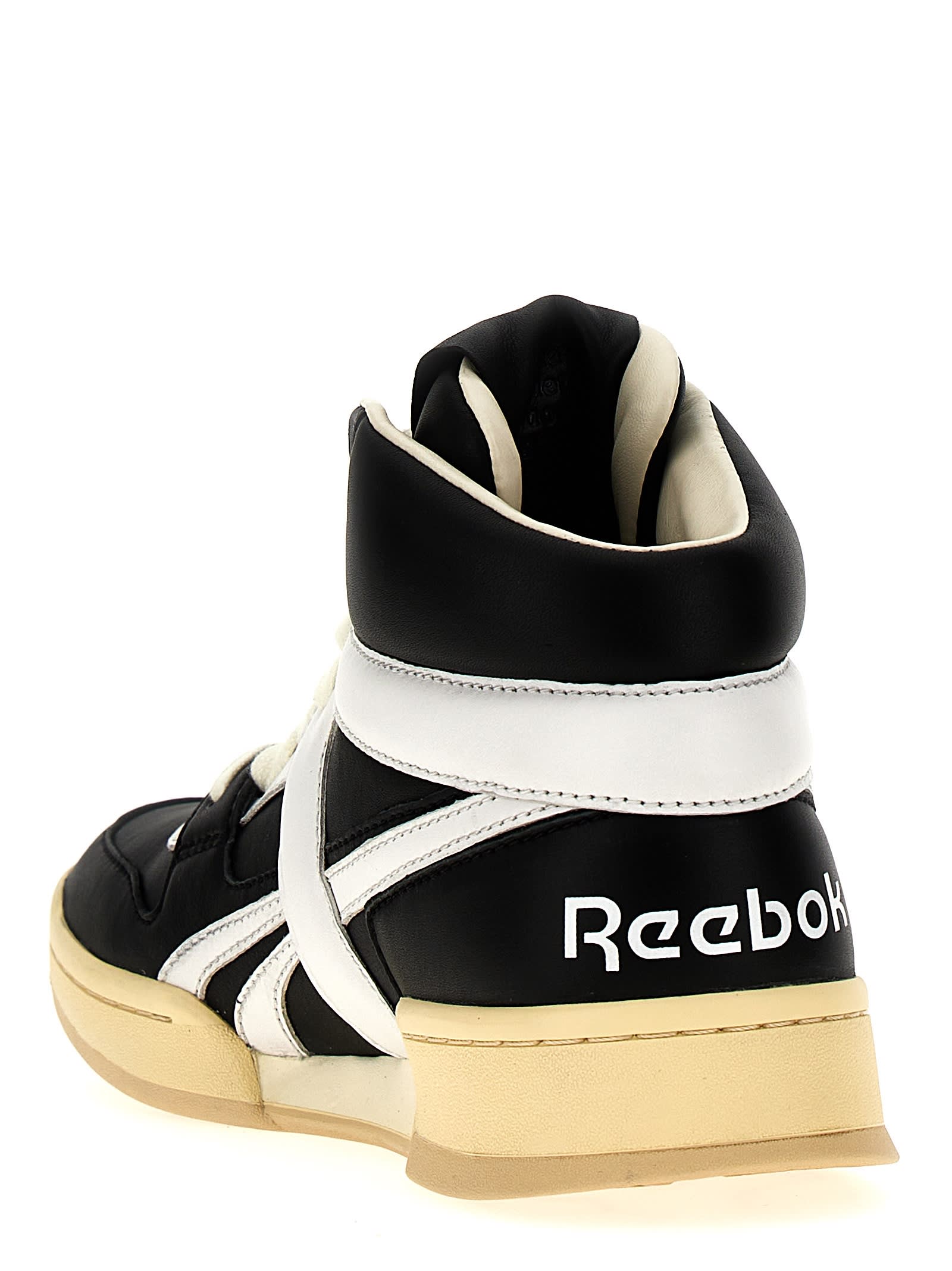 Shop Reebok Bb5600 Sneakers In White/black