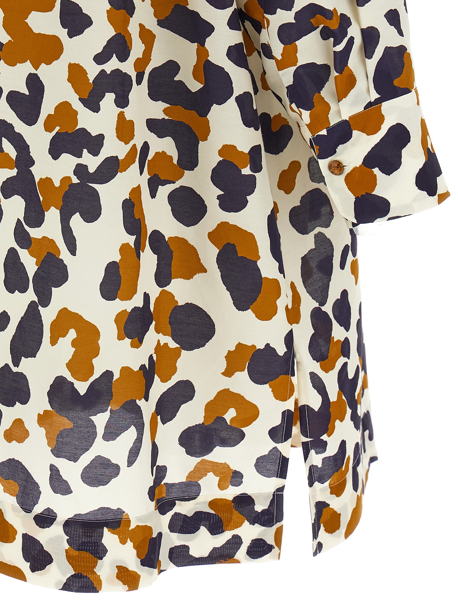 Eres 'reef' Shirt Featuring Chest Pocket In Multicolor