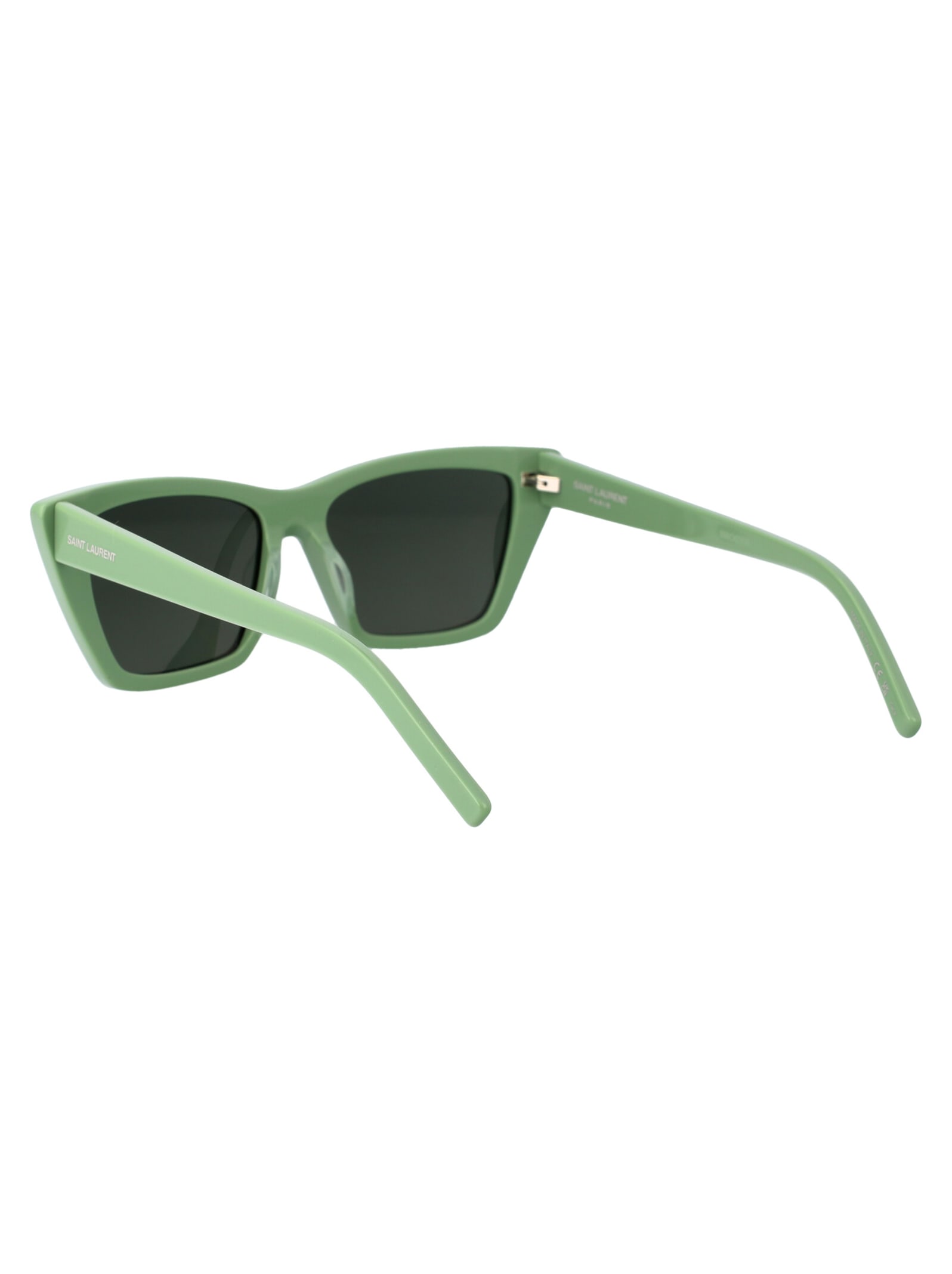 Saint Laurent Sl 276 Mica Sunglasses In Green