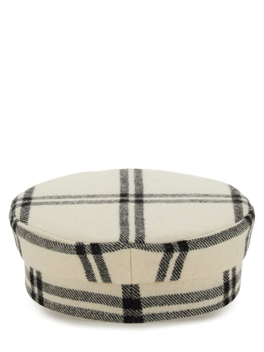 Ruslan Baginskiy Baker Boy Hat In White