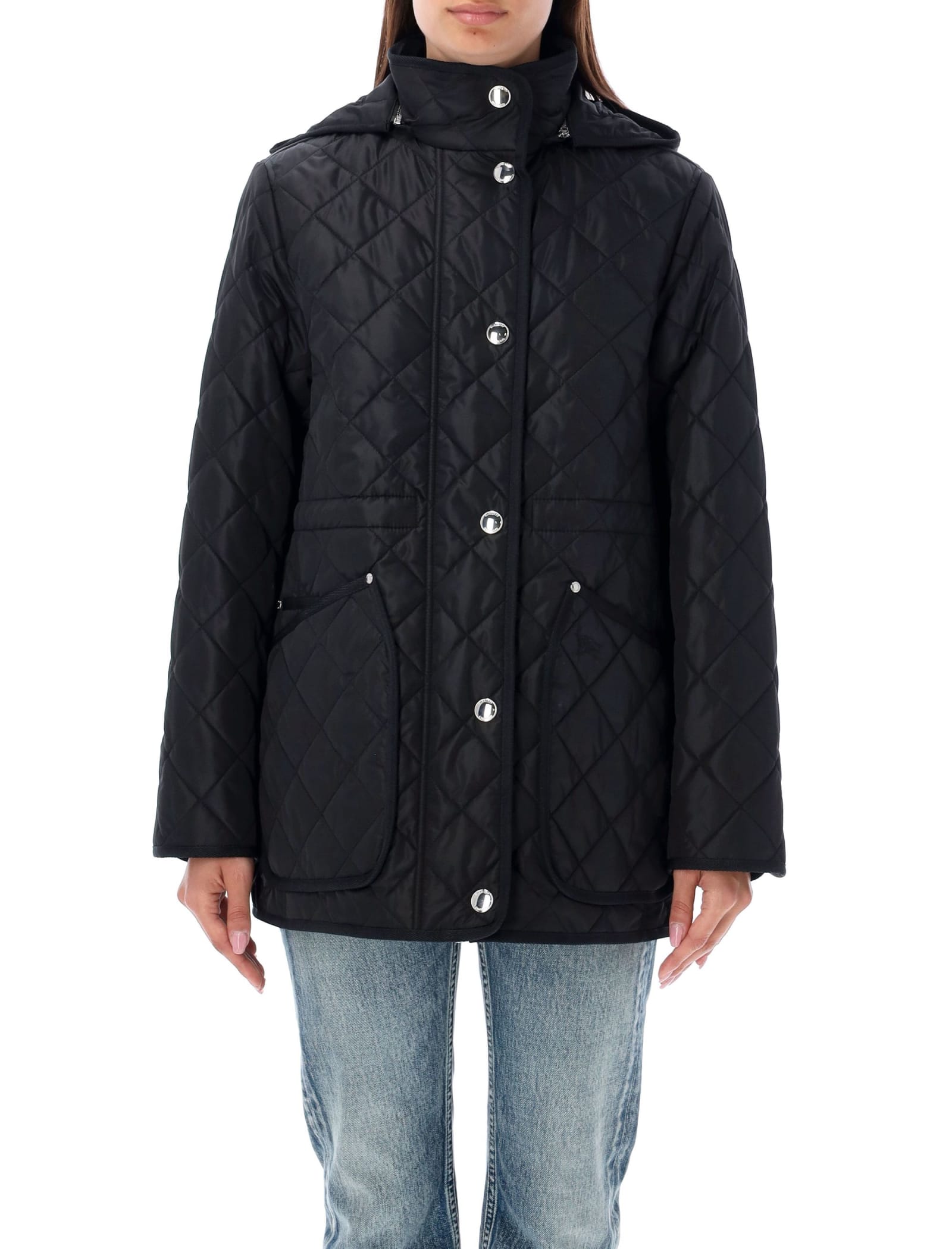 Shop Burberry Roxbugh Jacket In Black