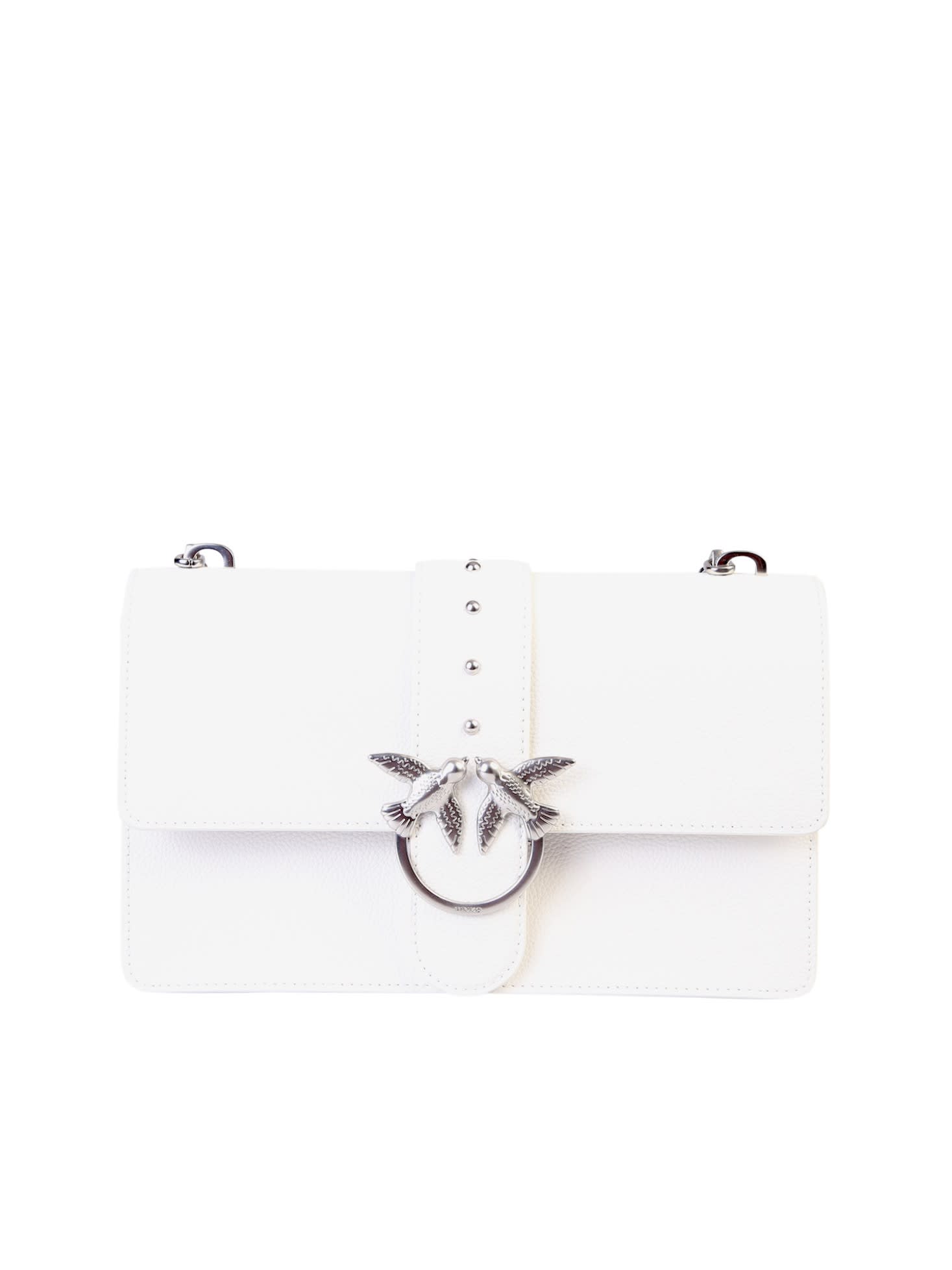 pinko love bag white