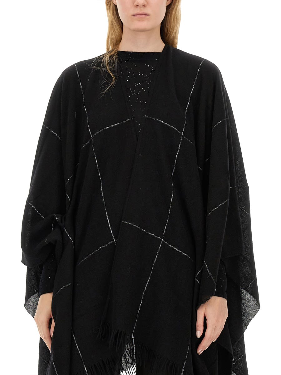 FABIANA FILIPPI WOOL CAPE 