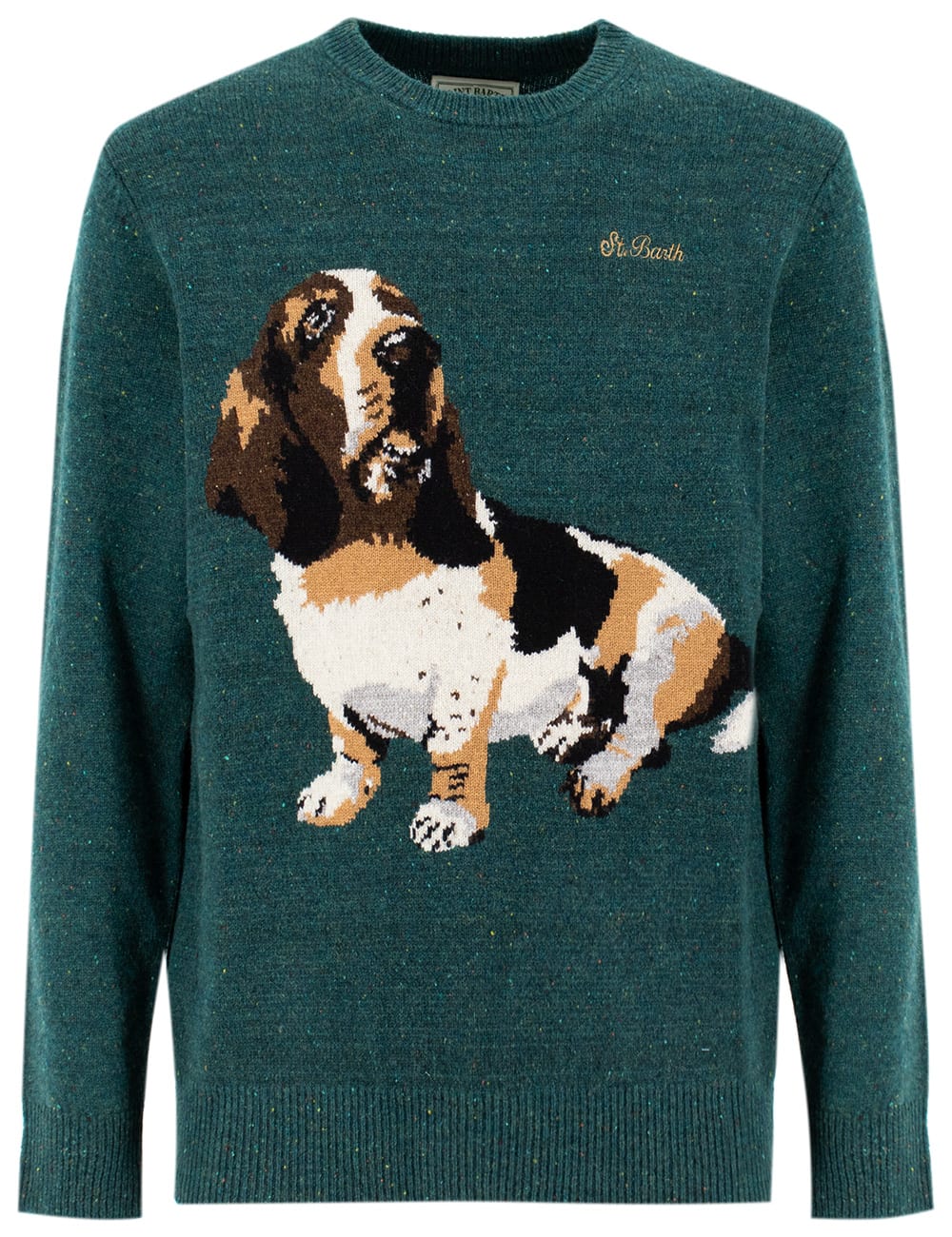 Shop Mc2 Saint Barth Jumper In Donegal Basset Hound 51