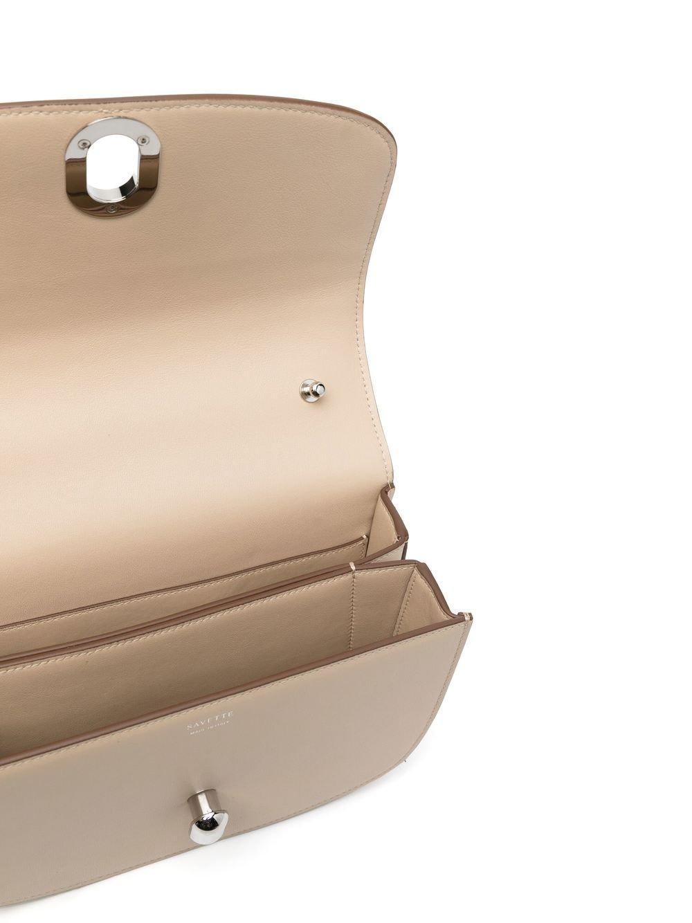 Savette Structured Shoulder Bag