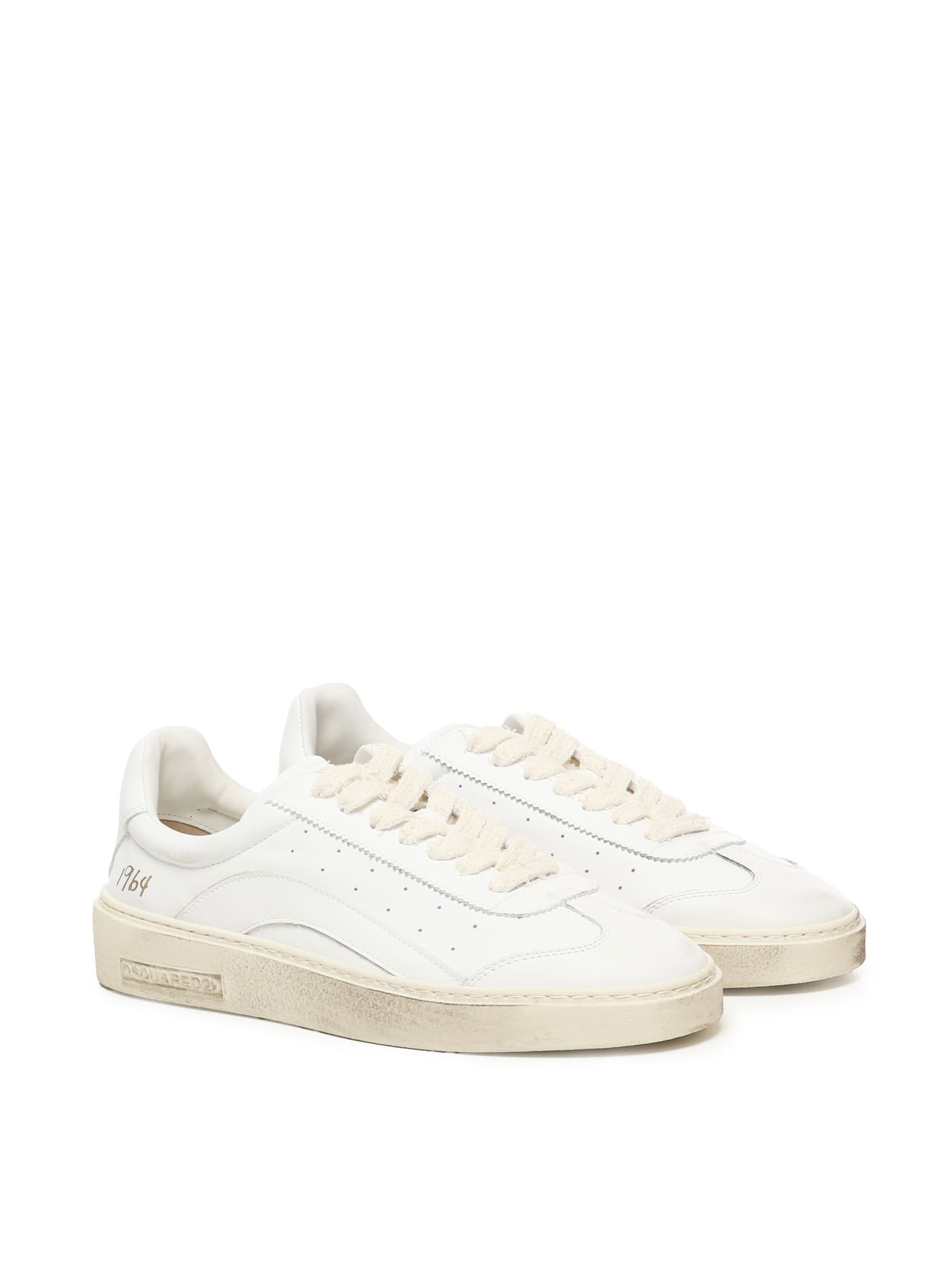 Dsquared2 Rider Sneakers In White