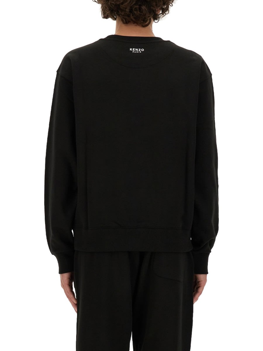 Shop Kenzo Boke Flower Sweatshirt In Black