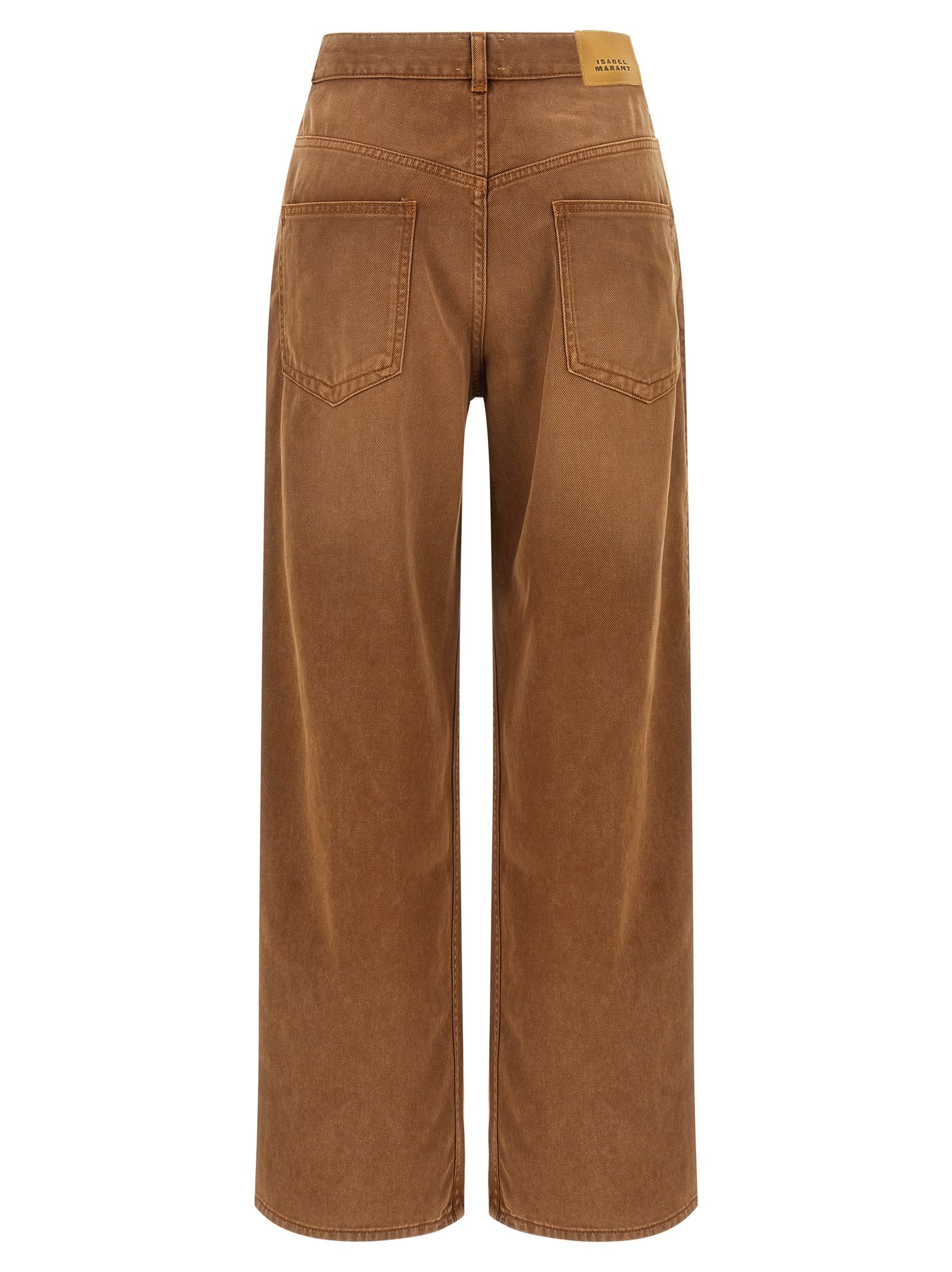 Isabel Marant Rodayna Jeans In Brown