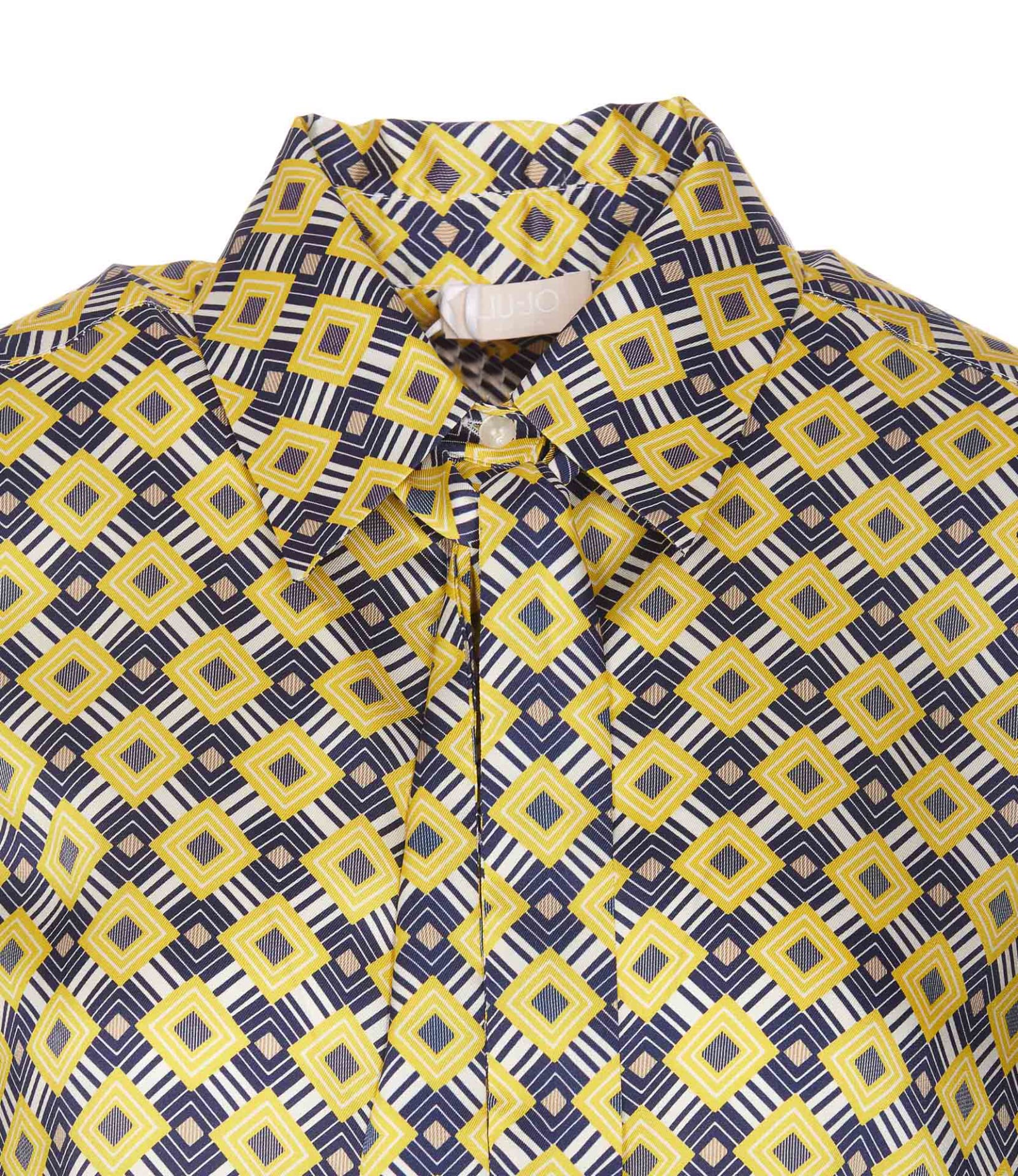 Shop Liu •jo Shirt In Multicolore