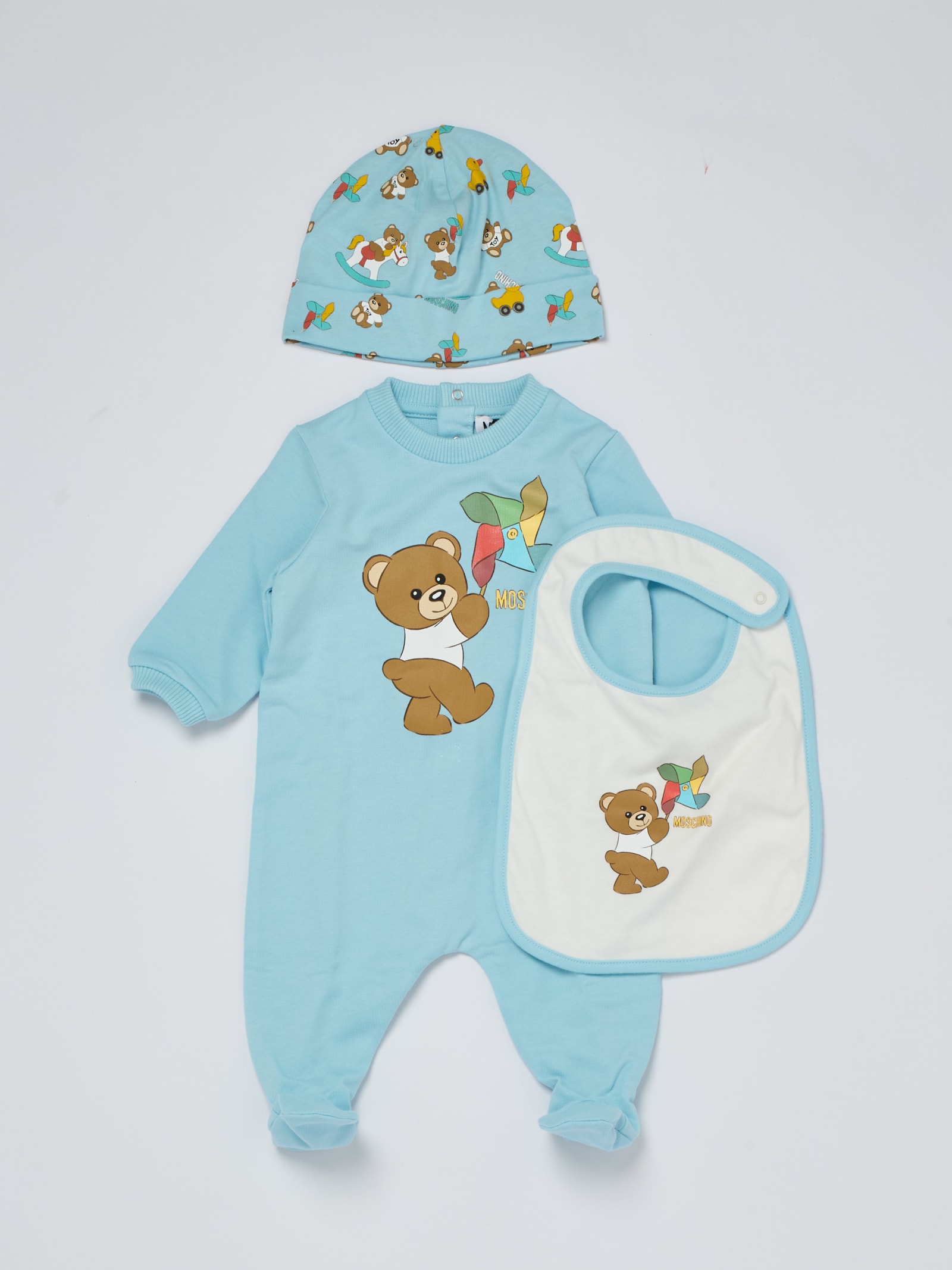 Moschino Babies' Suits Suit In Cielo