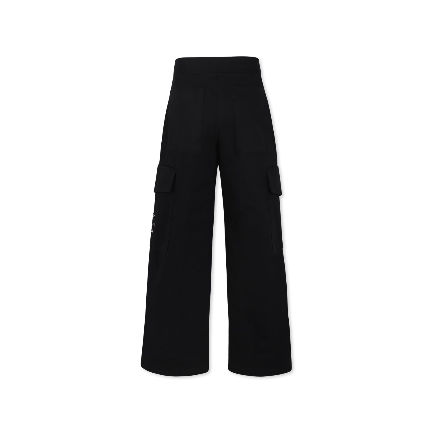 Shop Calvin Klein Black Trousers For Girl With Logo