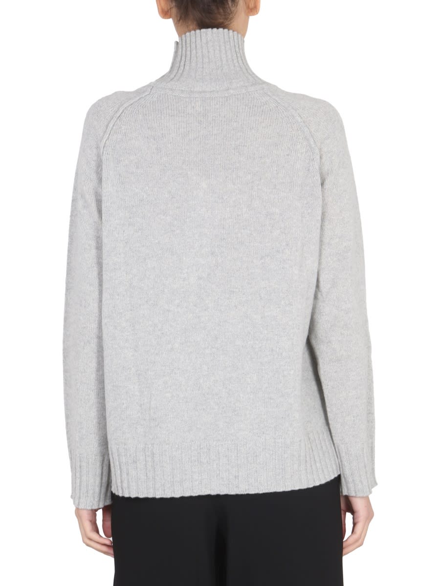 Shop Stefano Mortari Turtleneck Shirt In Grey