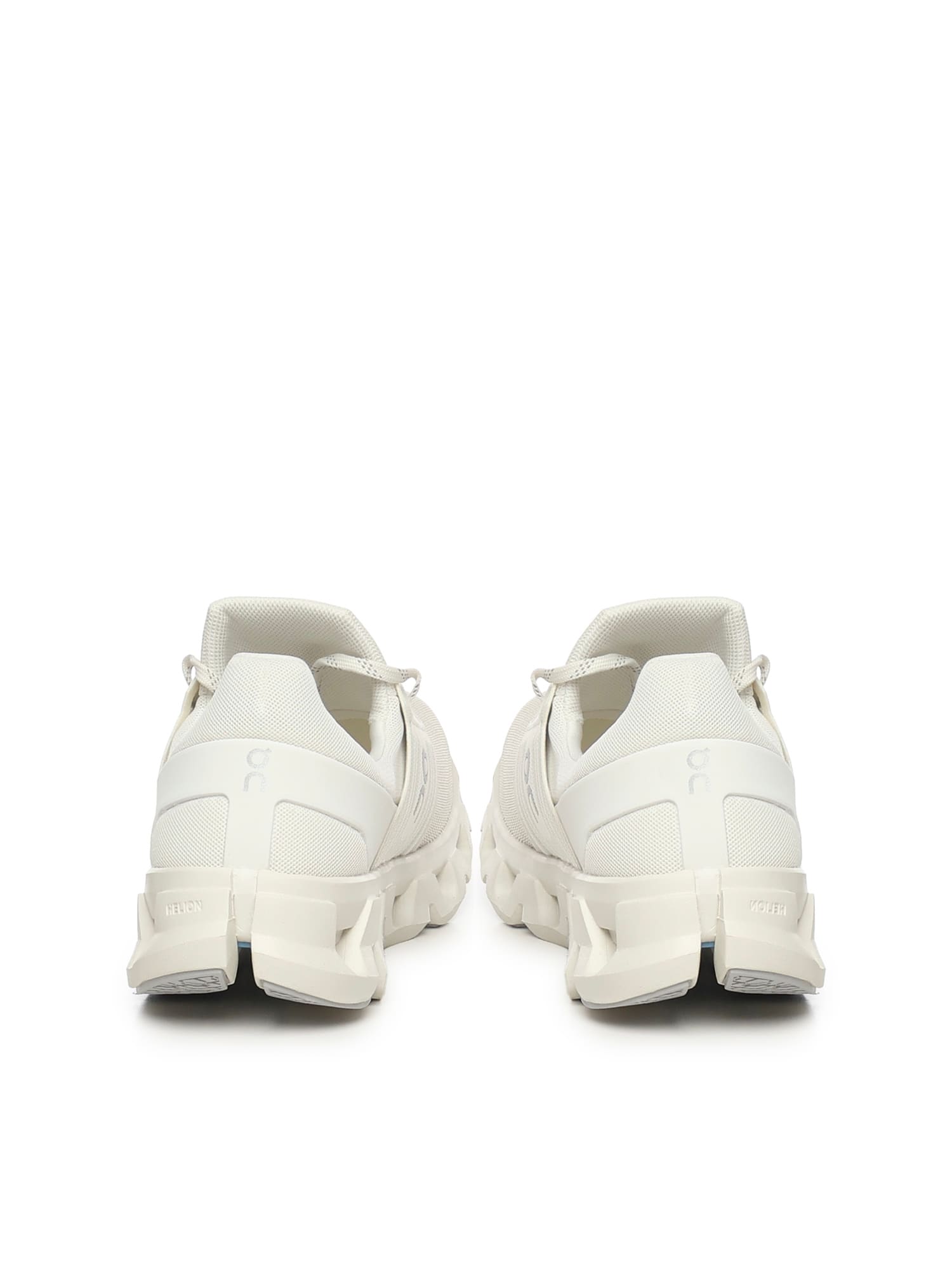 On Cloudswift 4 Ad Panelled Mesh-knit Sneakers In White
