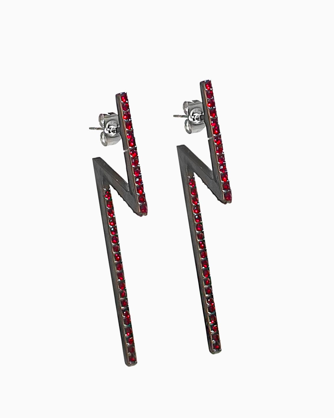Flash Earrings Ruby