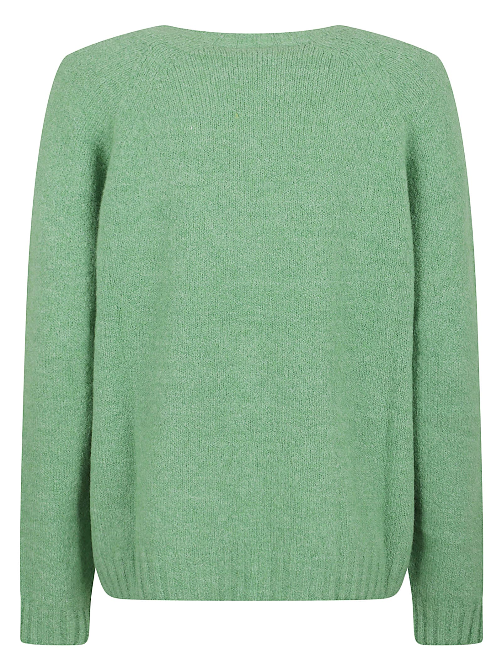 Weekend Max Mara Ghiacci Sweater In Green