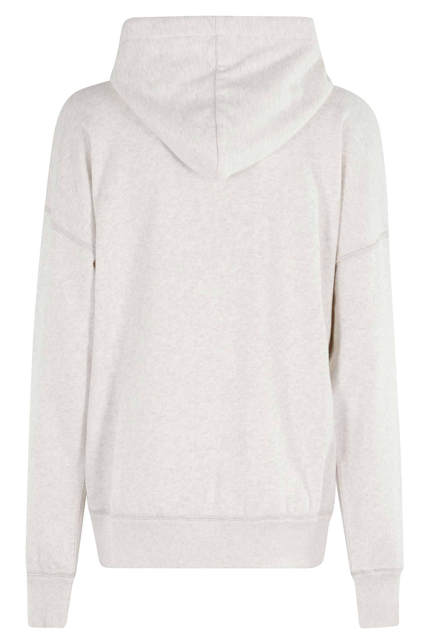 Isabel Marant Étoile Logo-print Drawstring Hoodie In White