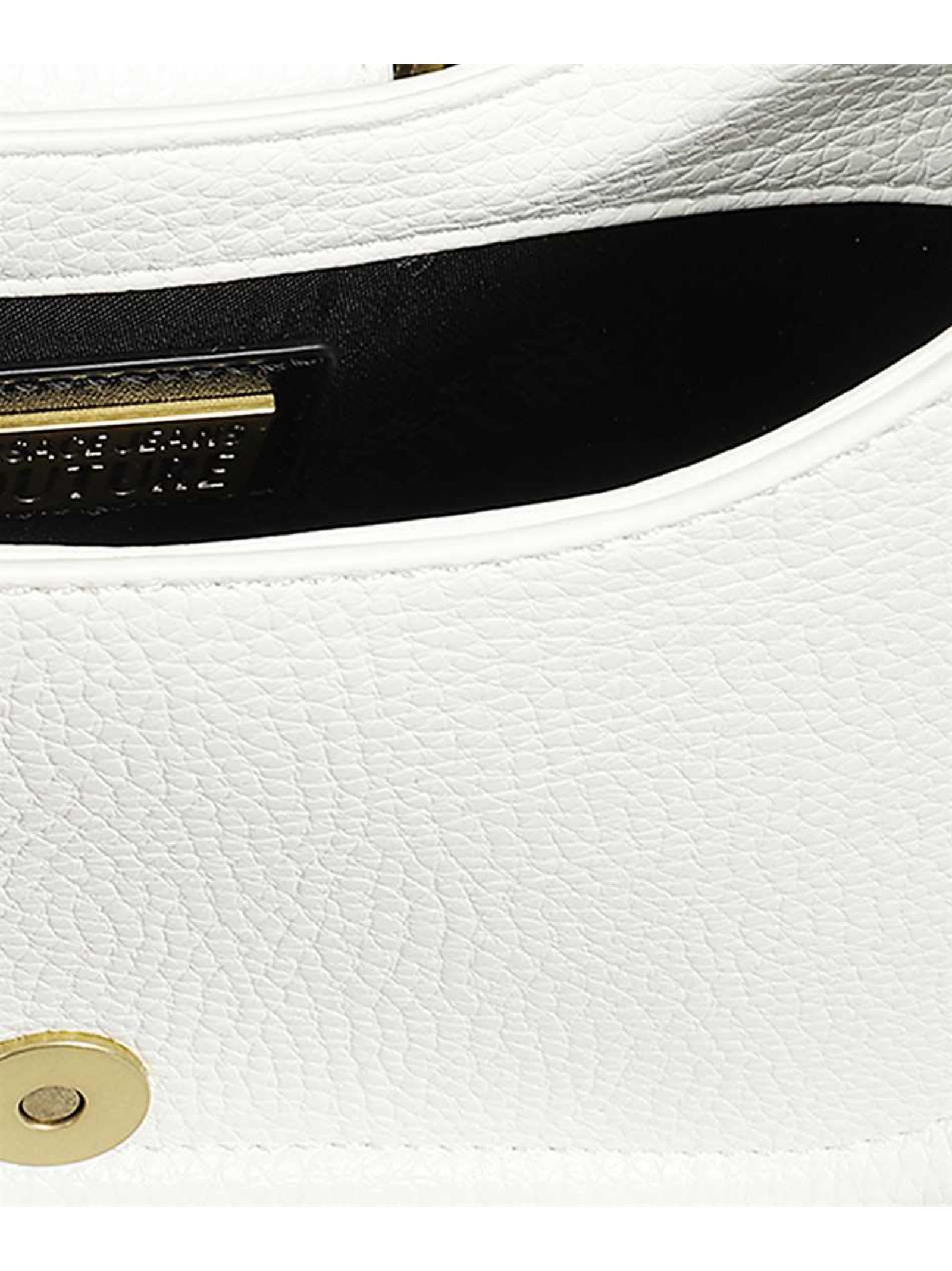 Shop Versace Jeans Couture Shoulder Bag In White